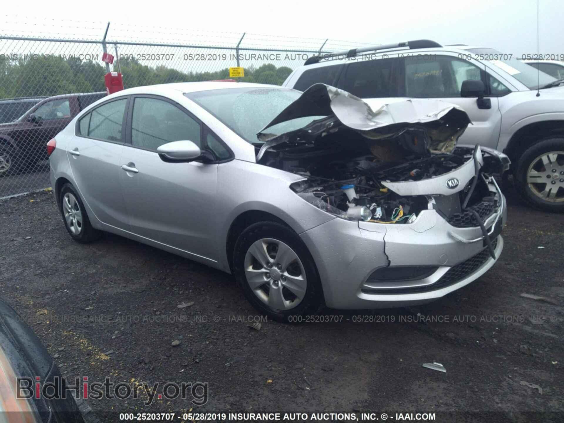 Фотография KNAFK4A60F5304680 - KIA FORTE 2015