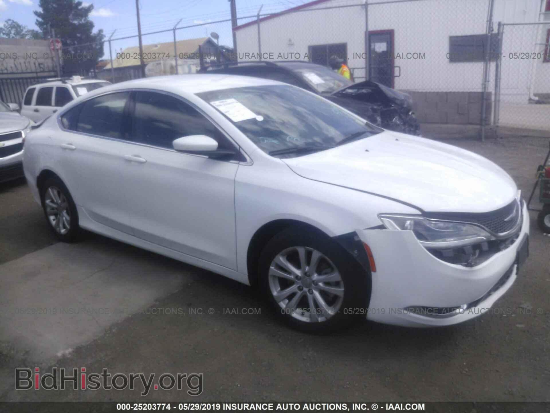 Фотография 1C3CCCAB4FN708340 - CHRYSLER 200 2015