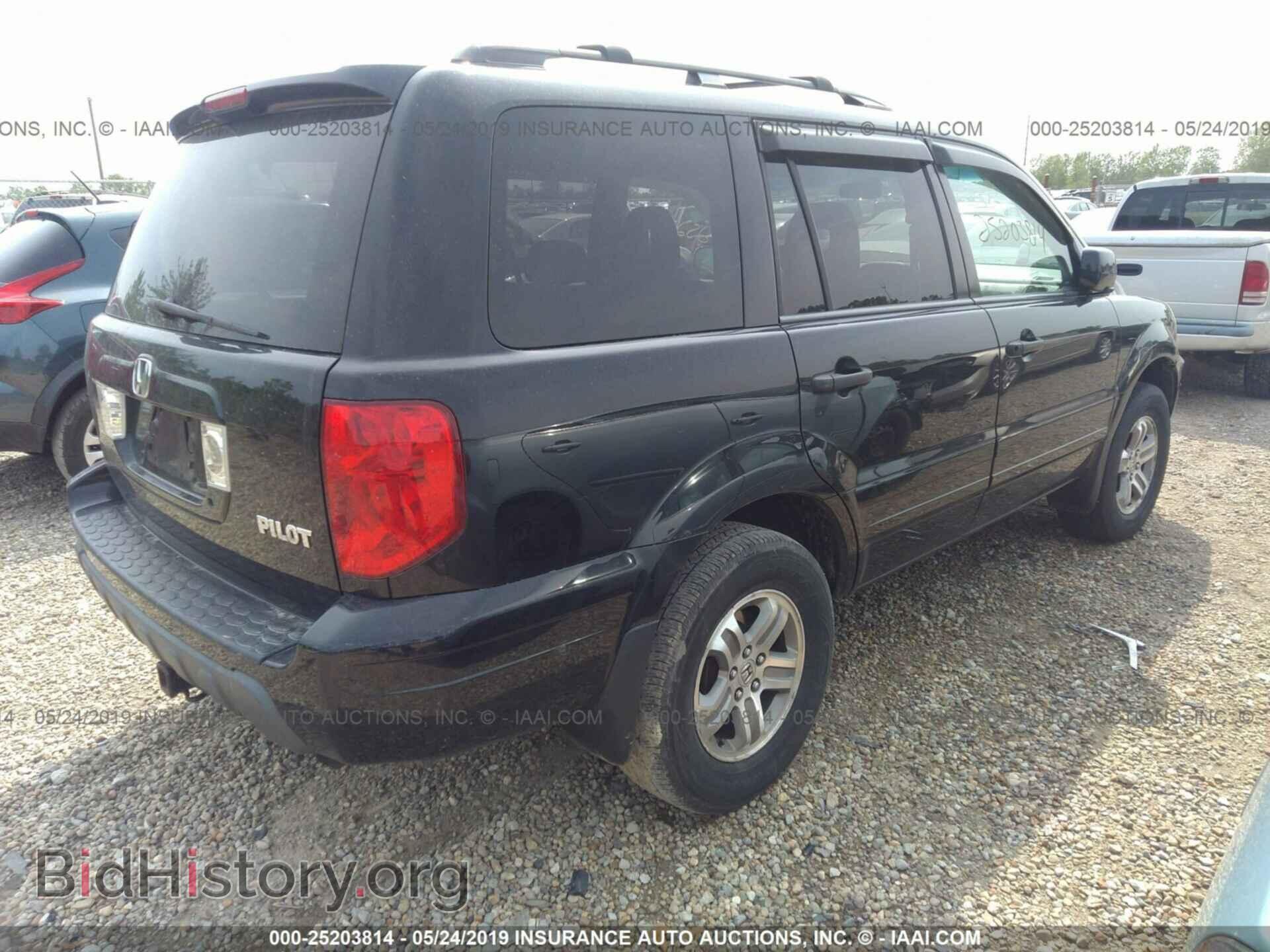 2005 HONDA PILOT - VIN: 2HKYF18475H557318 - Фото 4