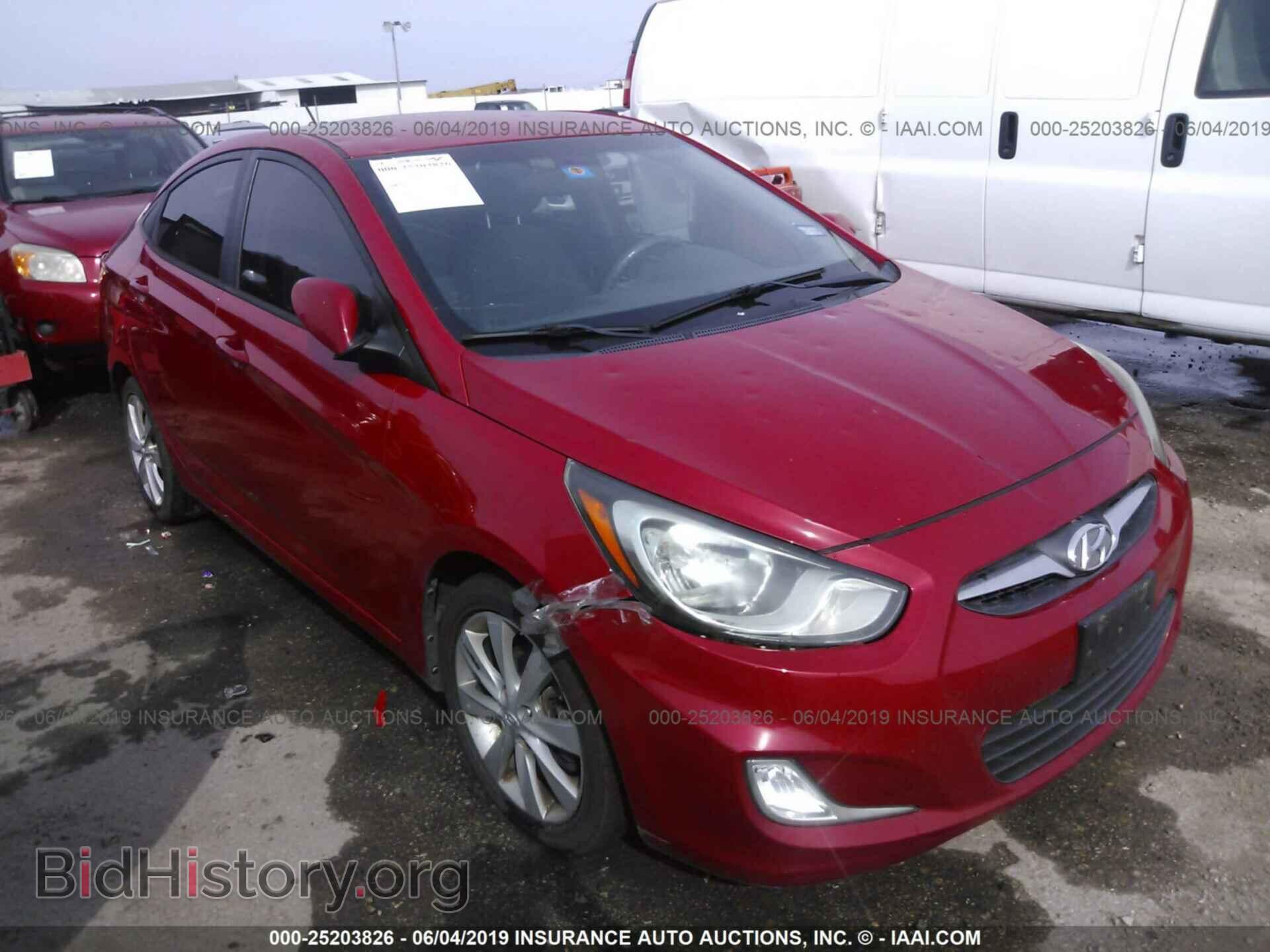 Фотография KMHCU4AE9DU573198 - HYUNDAI ACCENT 2013
