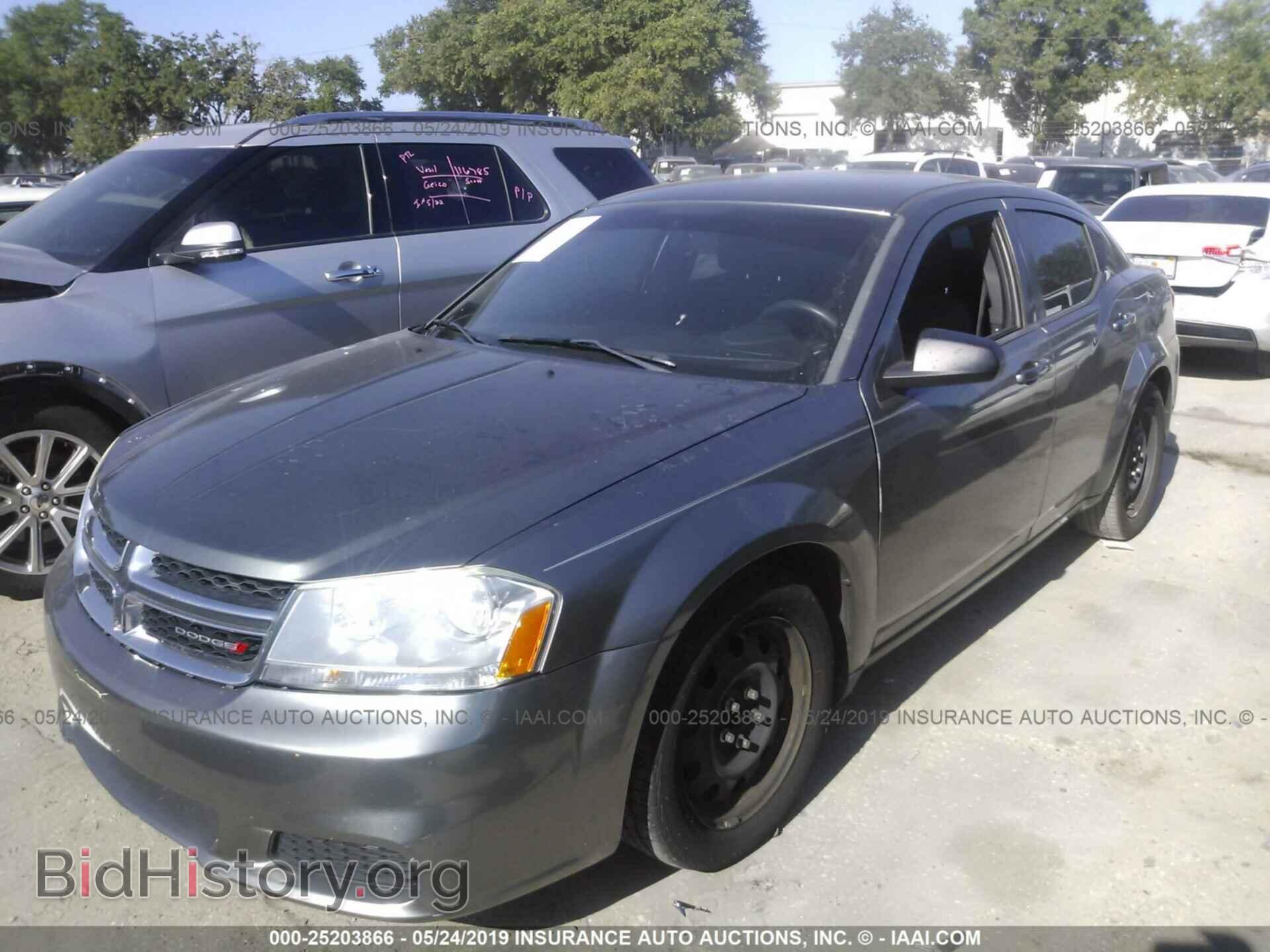 2013 DODGE AVENGER - VIN: 1C3CDZABXDN572647 - Фото 2