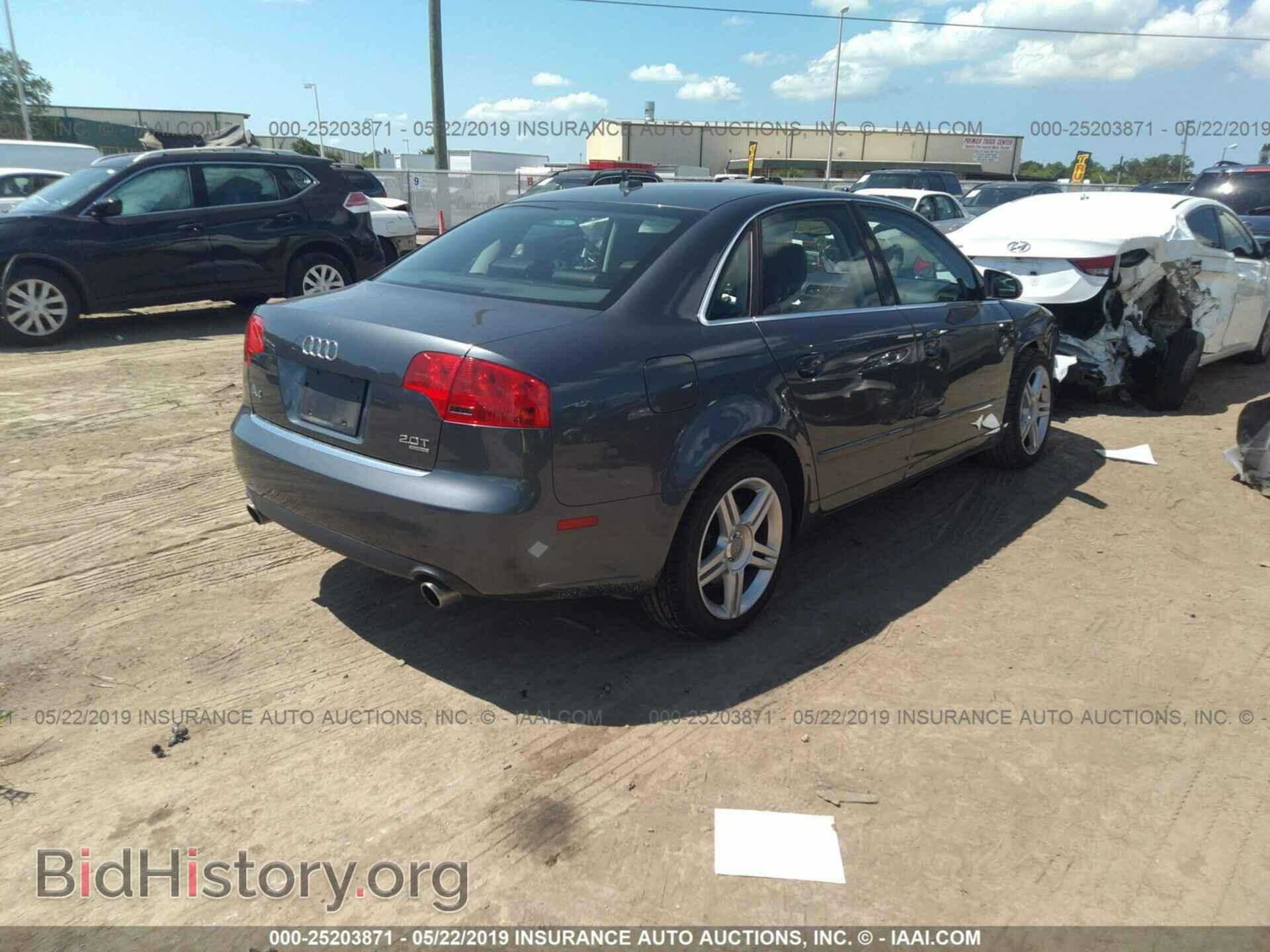 2007 AUDI A4 - VIN: WAUDF78E47A190086 - Фото 4