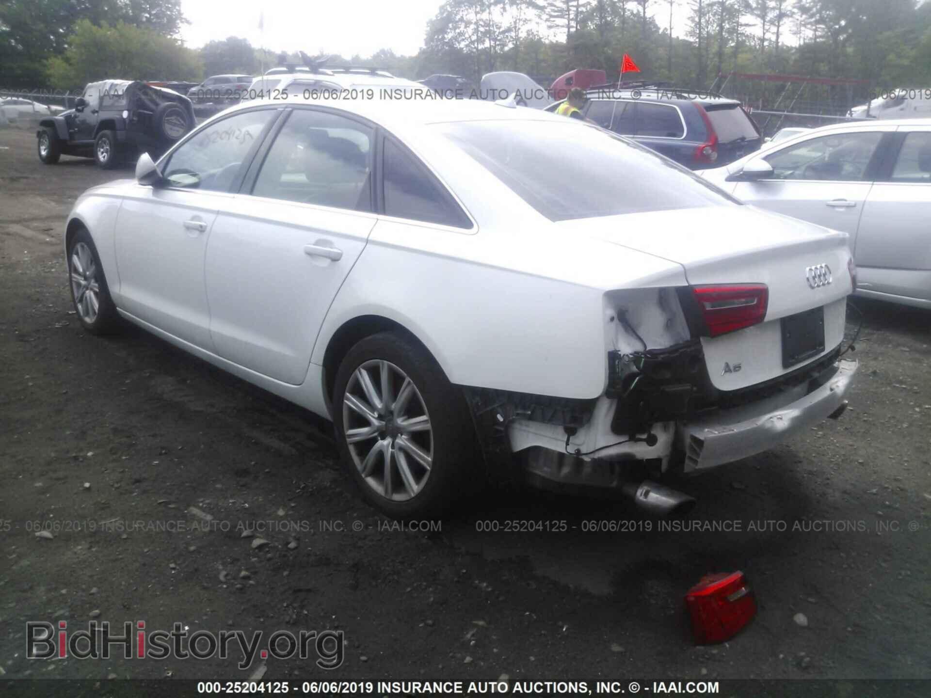 2014 AUDI A6 - VIN: WAUGFAFC9EN119919 - Фото 3