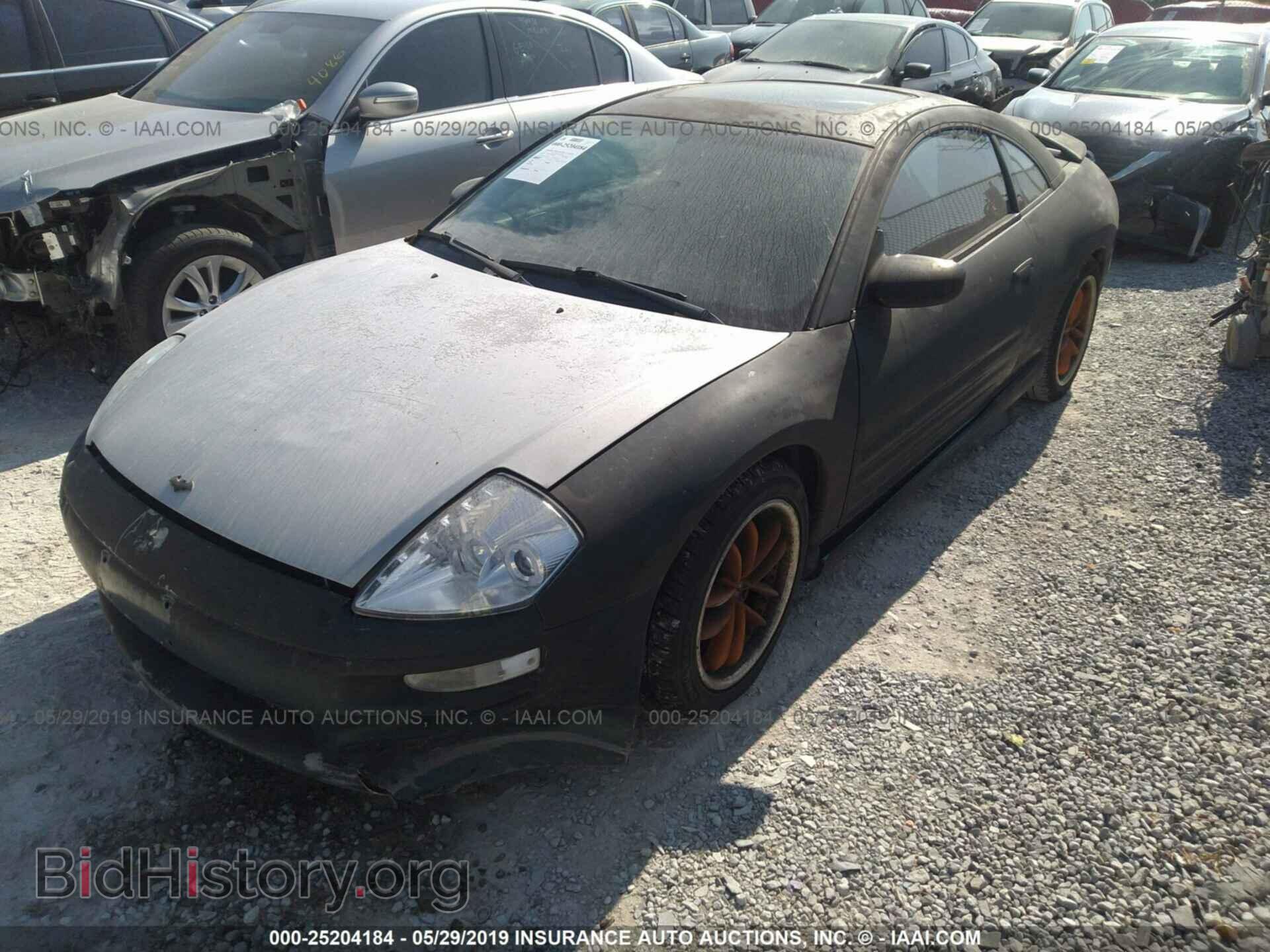 2001 MITSUBISHI ECLIPSE - VIN: 4A3AC84H41E028816 - Фото 2