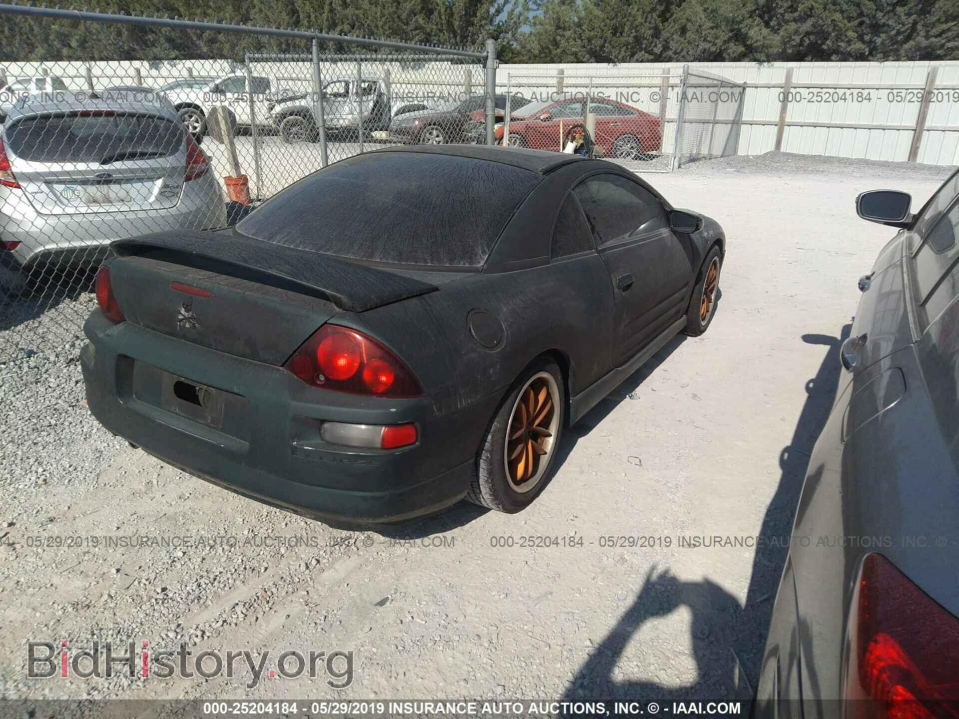 2001 MITSUBISHI ECLIPSE - VIN: 4A3AC84H41E028816 - Фото 4