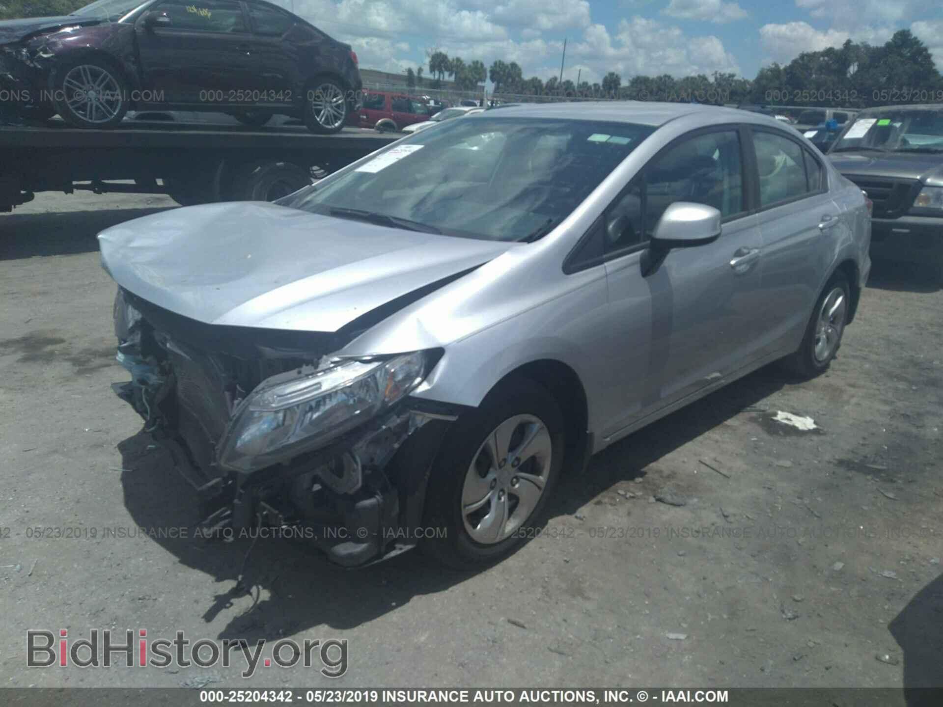 2013 HONDA CIVIC - VIN: 19XFB2F59DE065154 - Фото 2