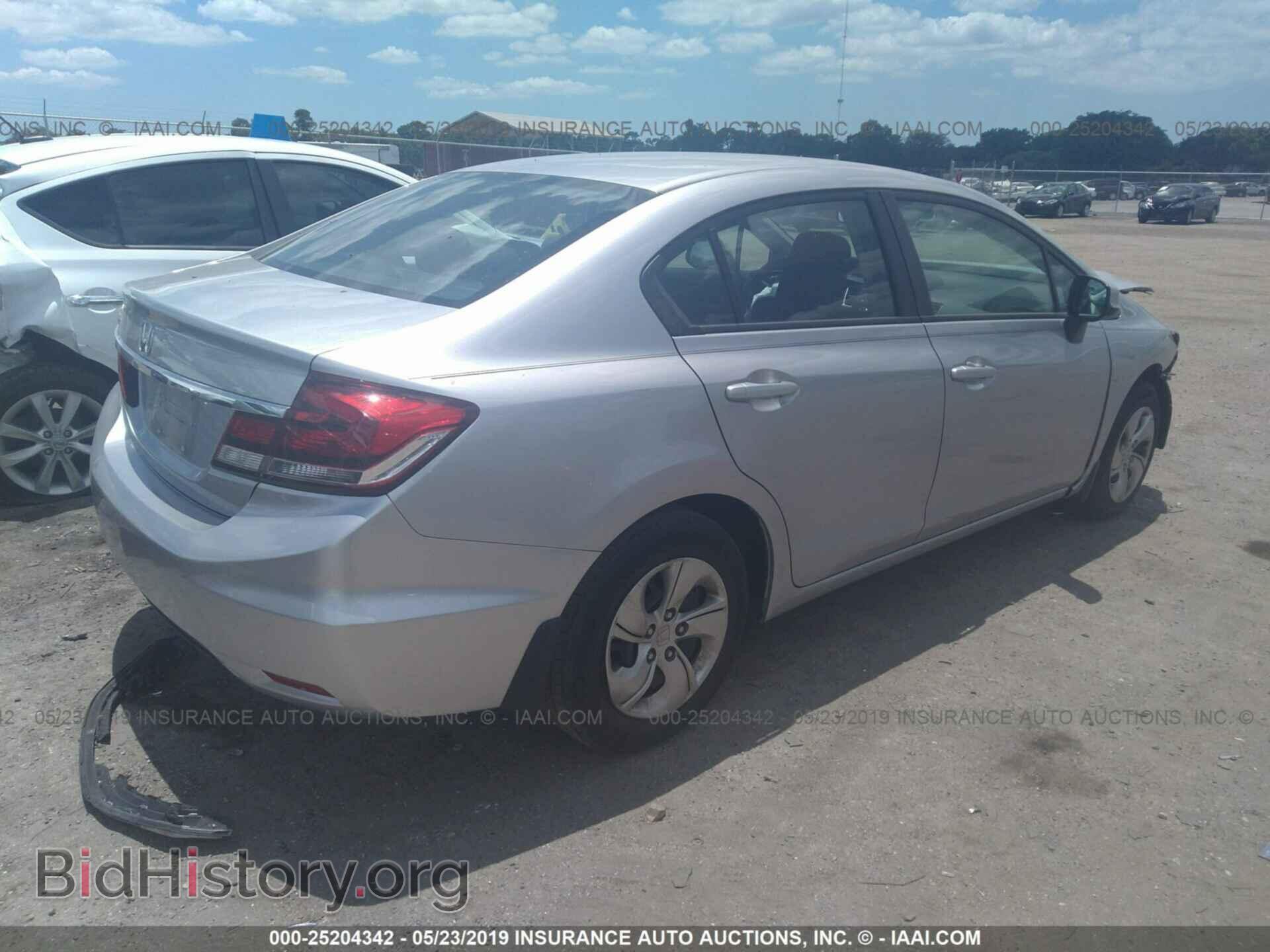 2013 HONDA CIVIC - VIN: 19XFB2F59DE065154 - Фото 4