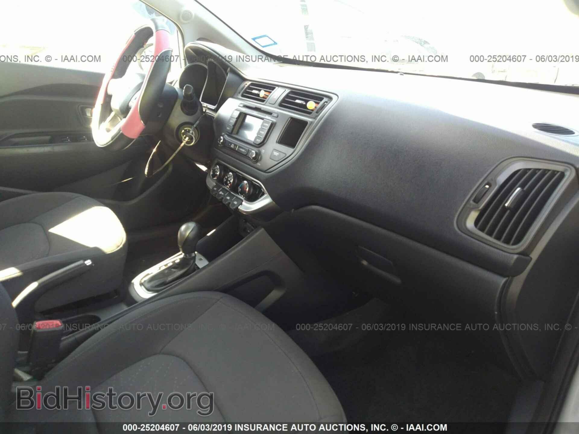 2012 KIA RIO - VIN: KNADN5A30C6026170 - Фото 5
