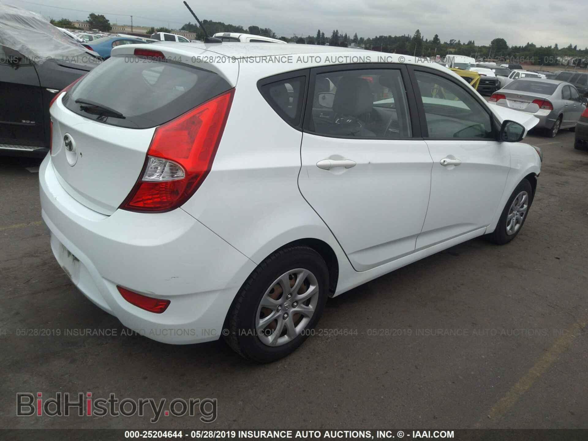 2012 HYUNDAI ACCENT - VIN: KMHCT5AE1CU049065 - Фото 4