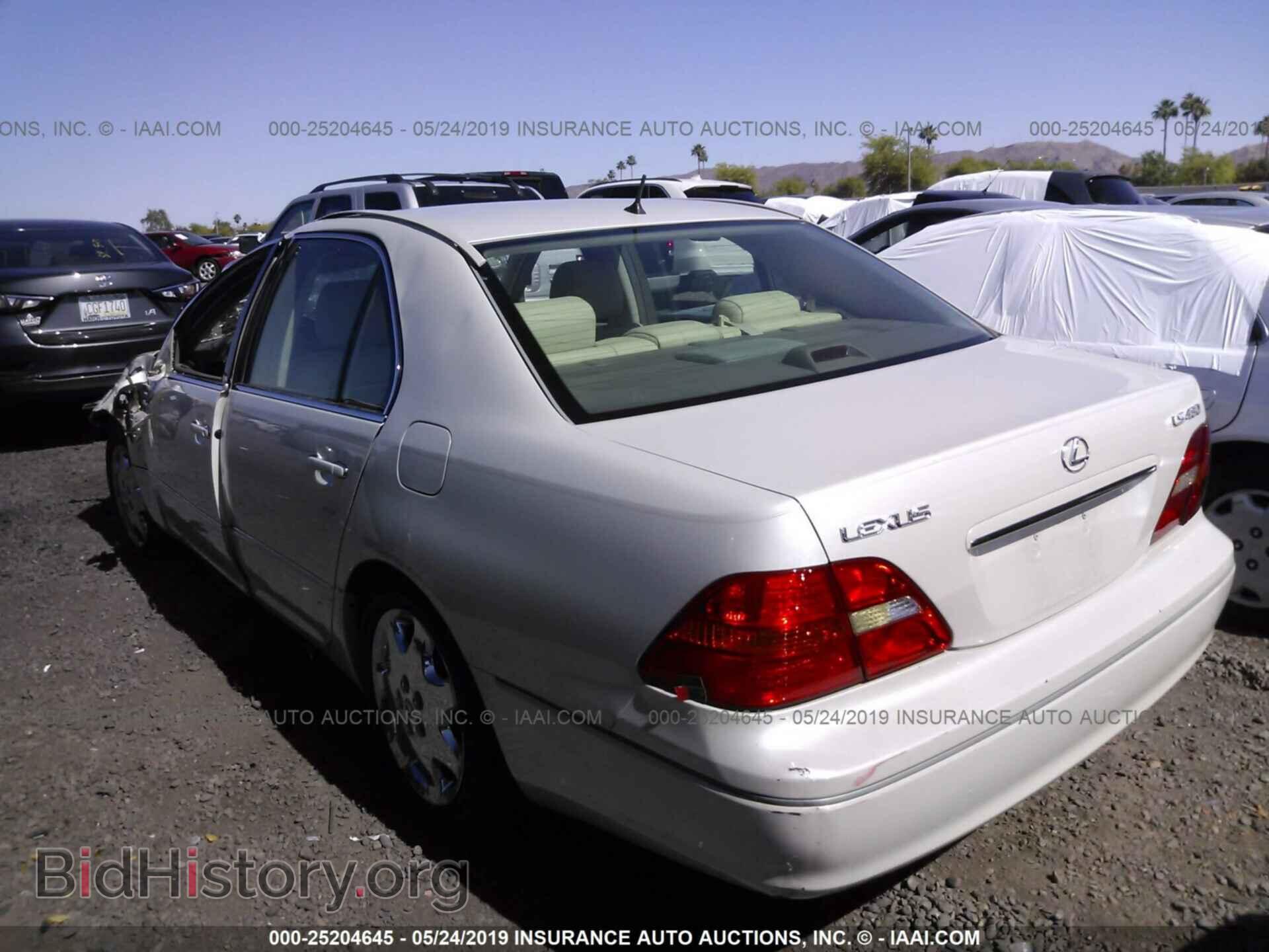 2001 LEXUS LS - VIN: JTHBN30F710009469 - Фото 3