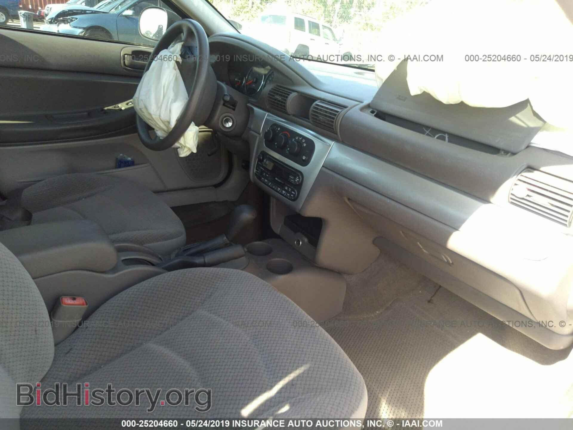 2005 CHRYSLER SEBRING - VIN: 1C3EL56R95N579911 - Фото 5