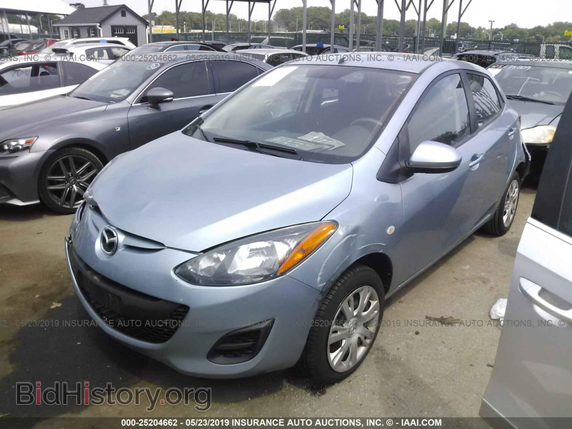 2013 MAZDA MAZDA2 - VIN: JM1DE1KZ7D0153968 - Фото 2