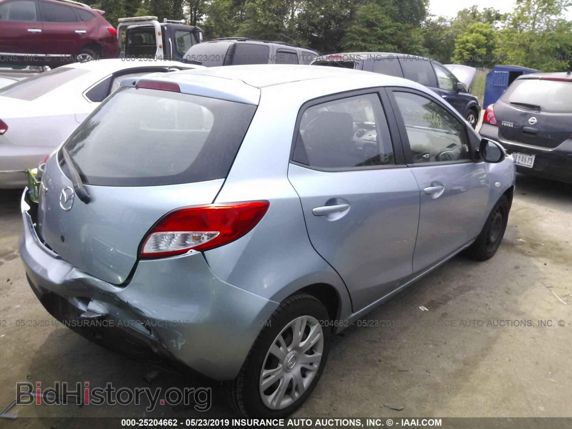 2013 MAZDA MAZDA2 - VIN: JM1DE1KZ7D0153968 - Фото 4