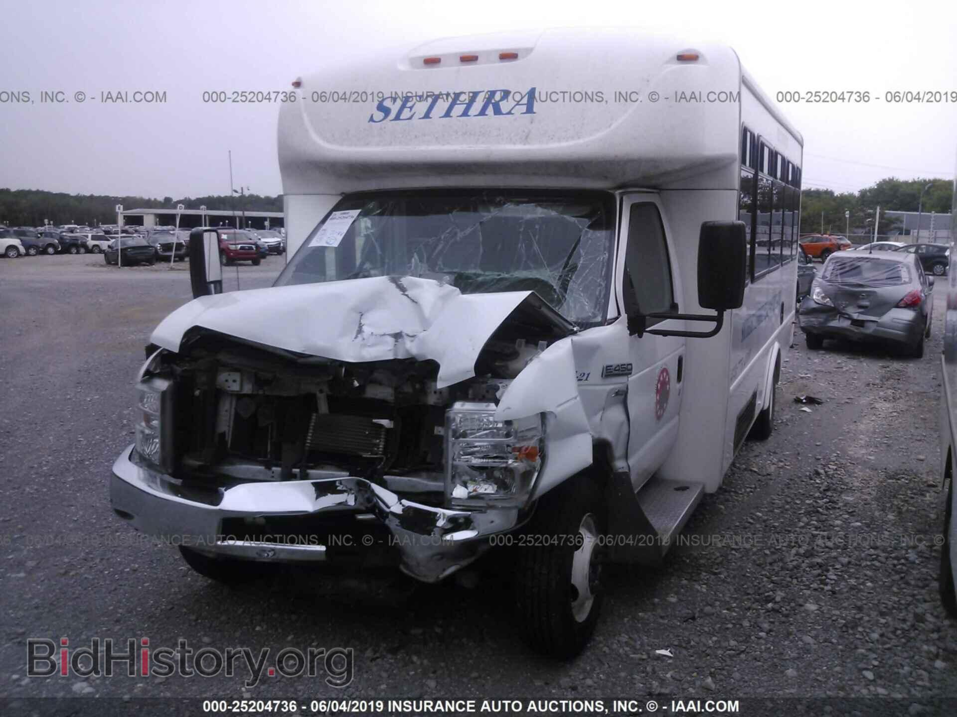 2014 FORD ECONOLINE - VIN: 1FDEE4FL3EDB18104 - Фото 2