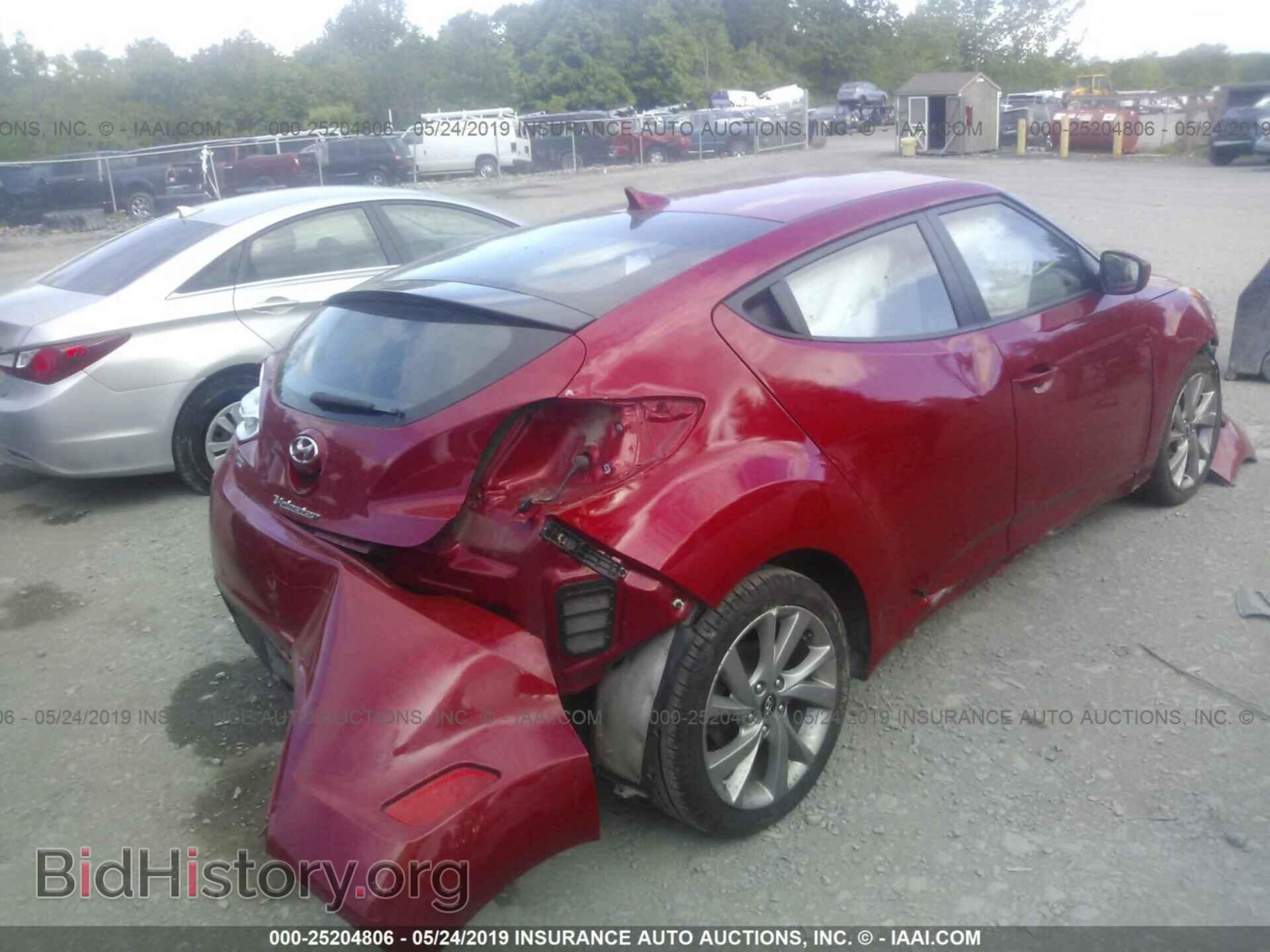 2017 HYUNDAI VELOSTER - VIN: KMHTC6AD7HU312986 - Фото 4