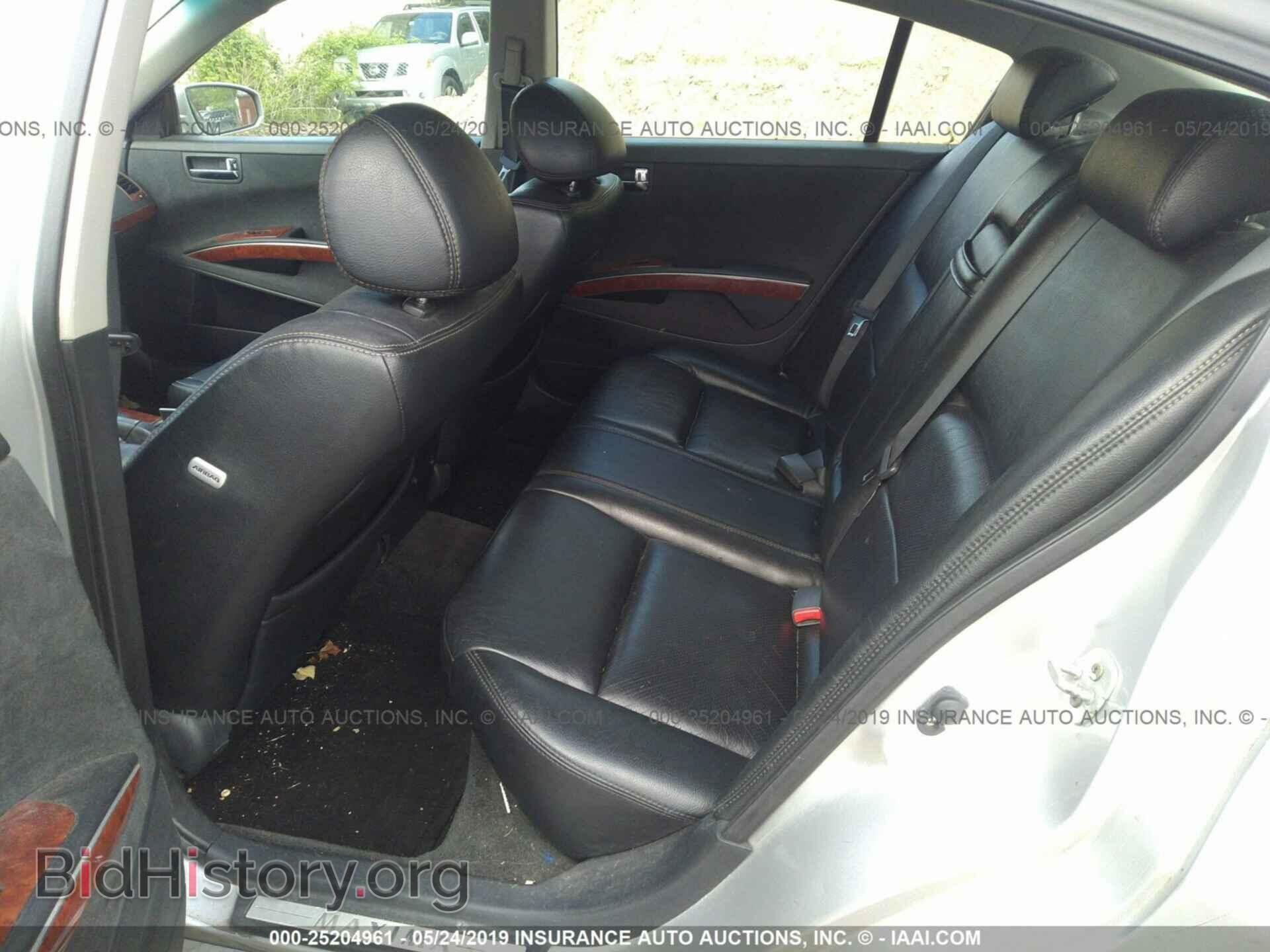 2005 NISSAN MAXIMA - VIN: 1N4BA41E65C864747 - Фото 8