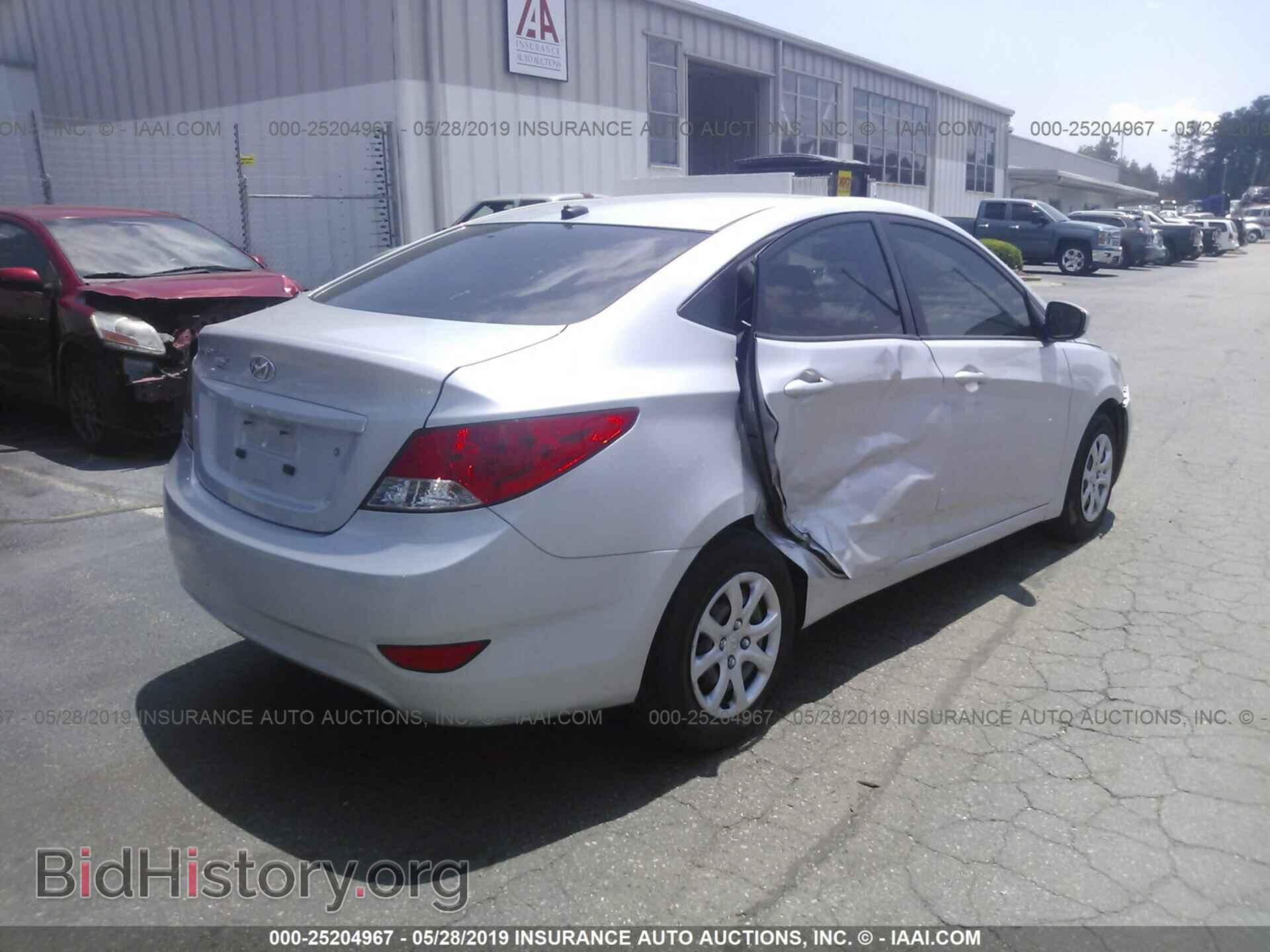 2014 HYUNDAI ACCENT - VIN: KMHCT4AE8EU640104 - Фото 4