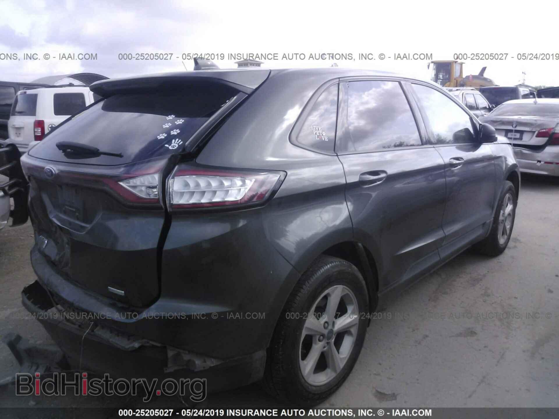 2015 FORD EDGE - VIN: 2FMTK3G91FBB48531 - Фото 4