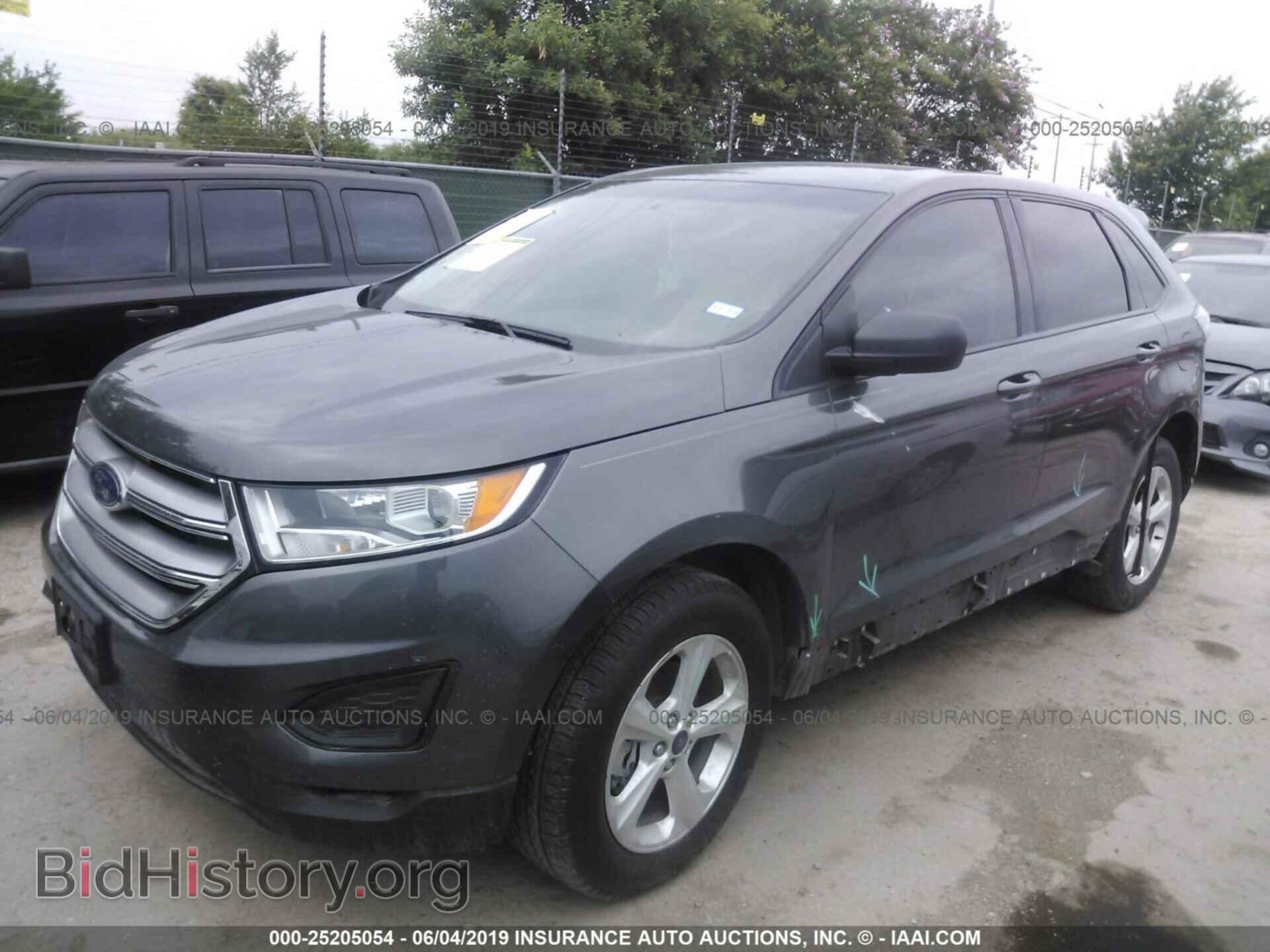 2016 FORD EDGE - VIN: 2FMPK3G91GBC42279 - Фото 2