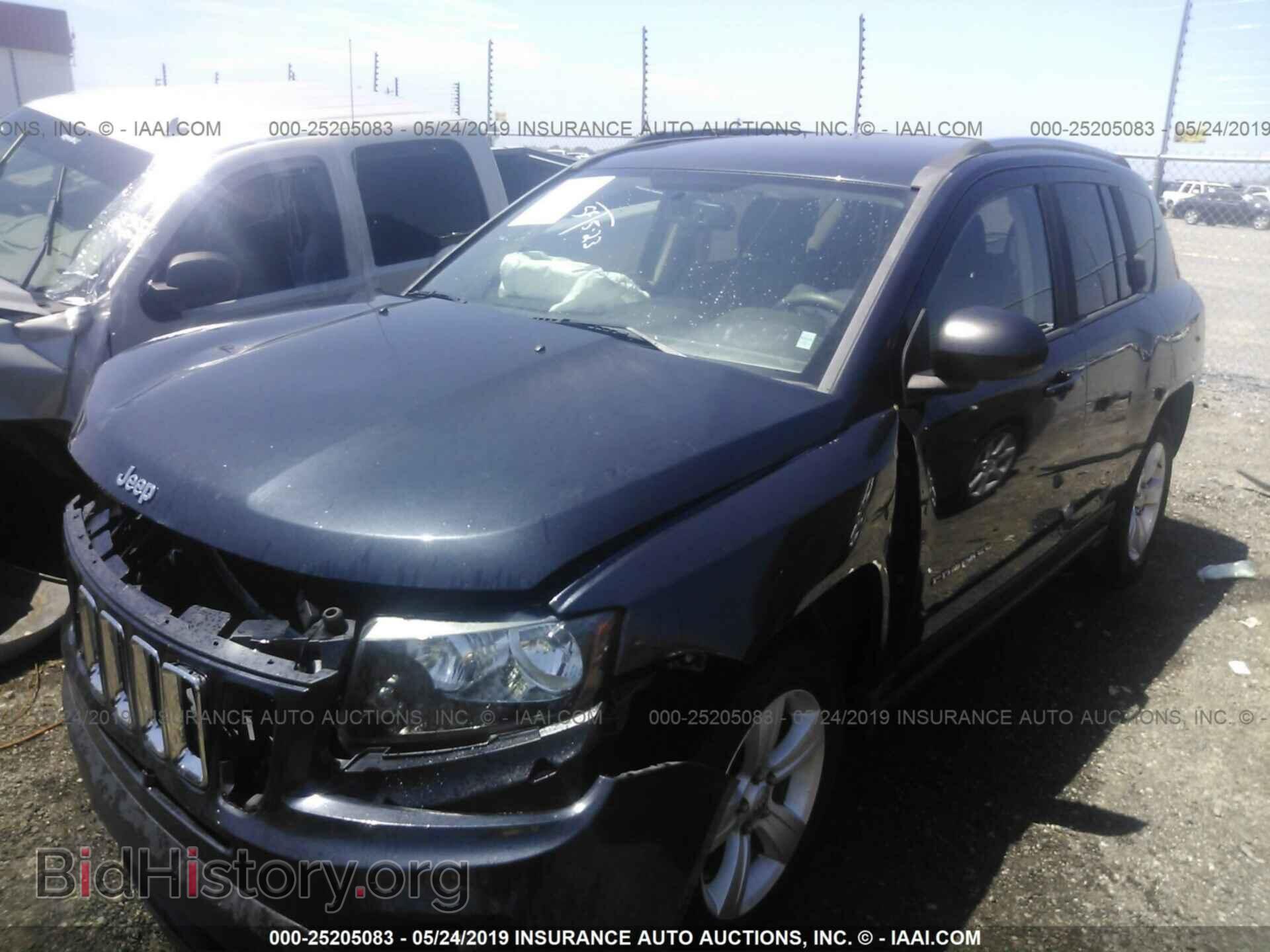 2014 JEEP COMPASS - VIN: 1C4NJCBB0ED909469 - Фото 2