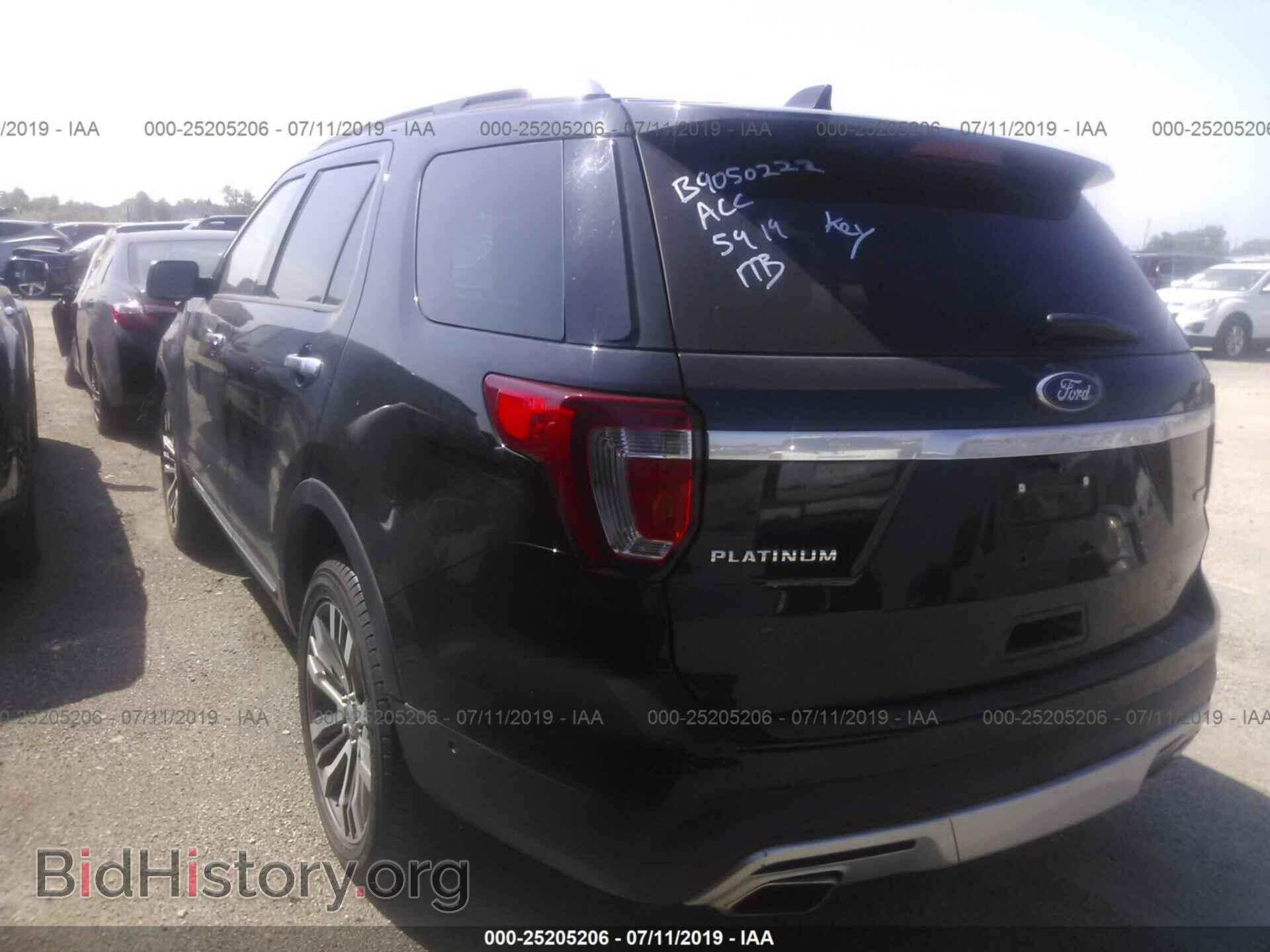 2017 FORD EXPLORER - VIN: 1FM5K8HTXHGE41565 - Photo 3