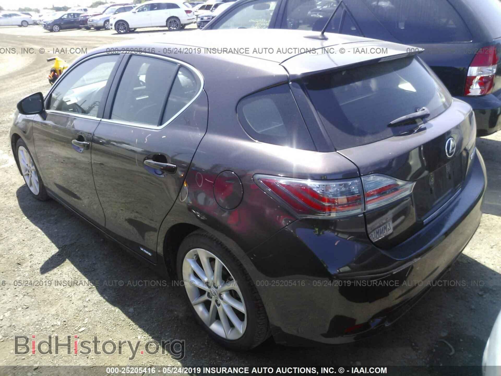 2012 LEXUS CT - VIN: JTHKD5BH3C2092547 - Фото 3