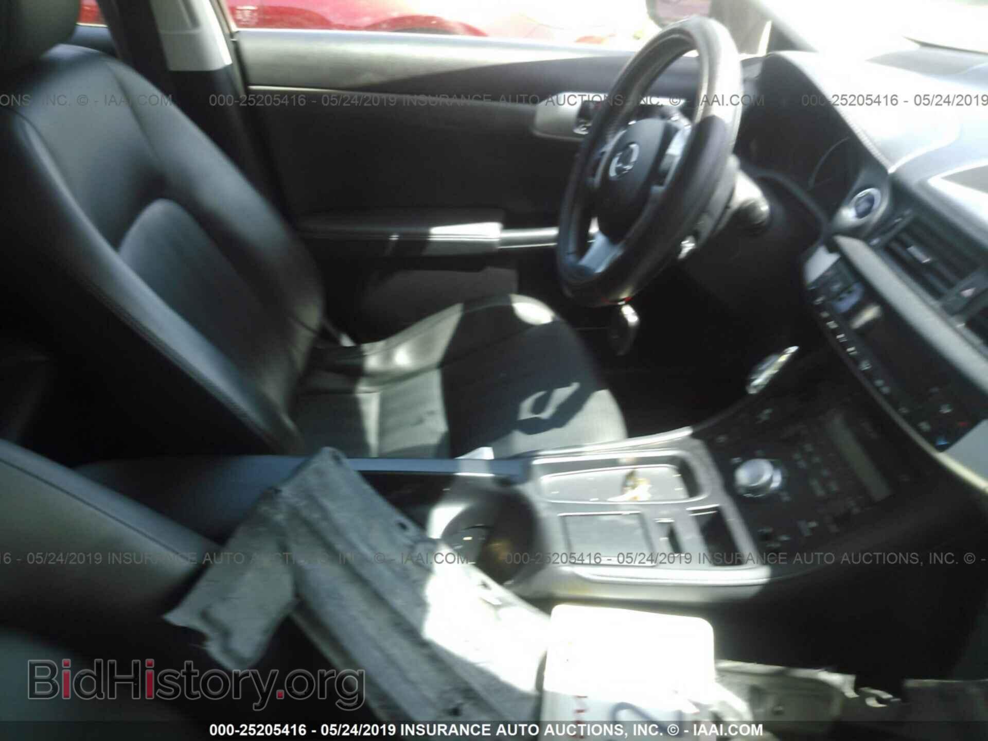 2012 LEXUS CT - VIN: JTHKD5BH3C2092547 - Фото 5