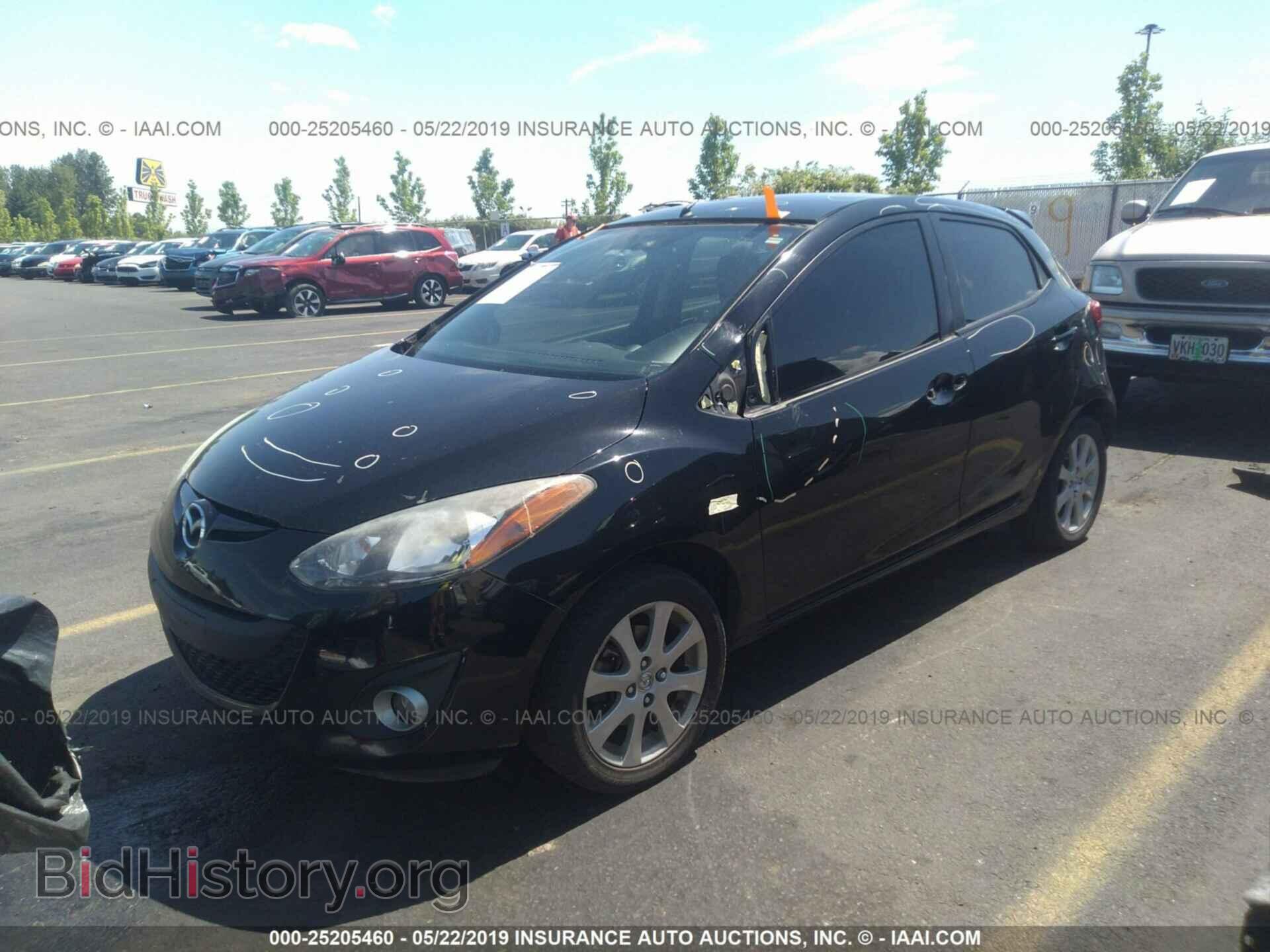 2011 MAZDA MAZDA2 - VIN: JM1DE1HZ4B0120365 - Фото 2