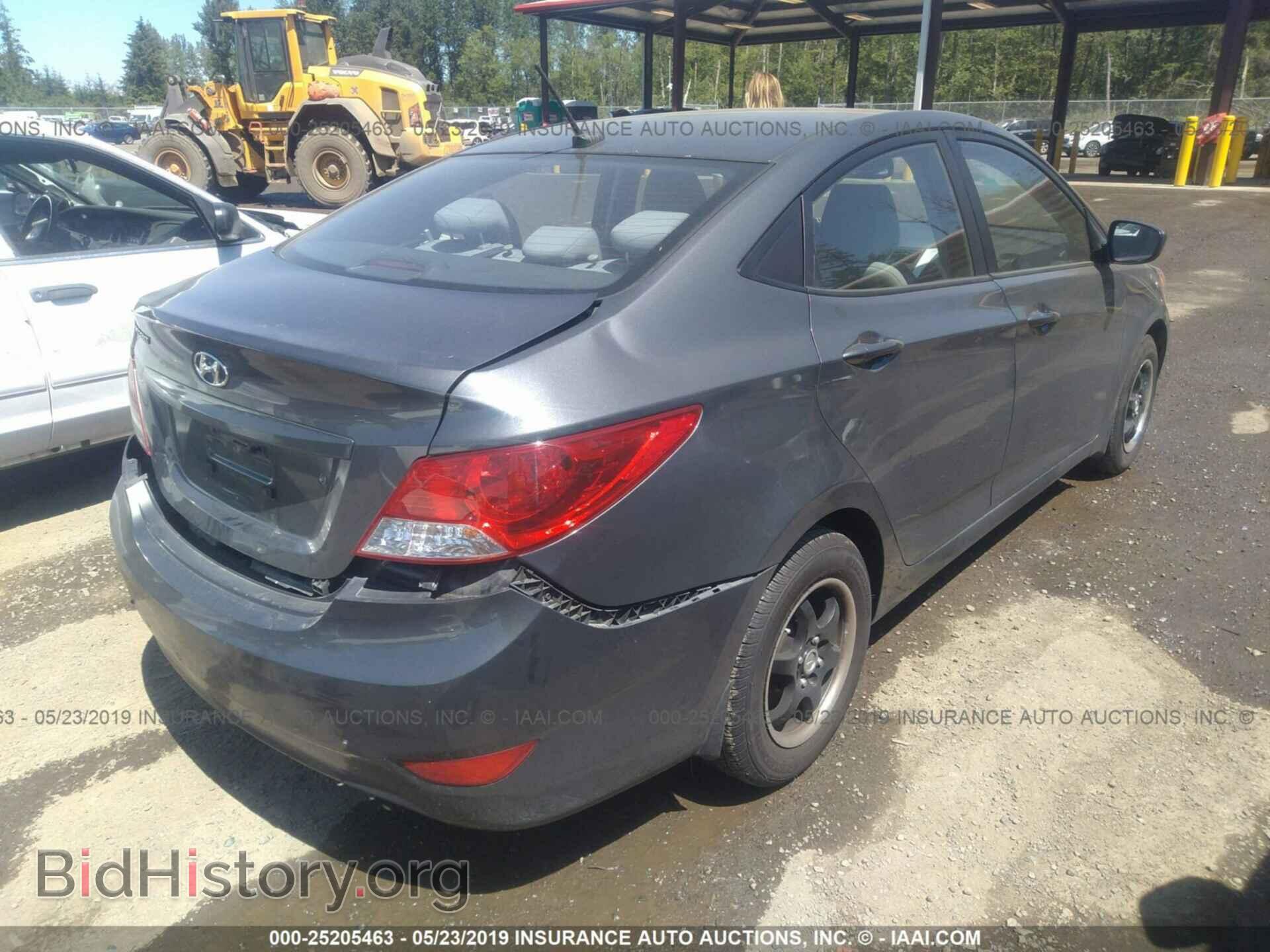 2012 HYUNDAI ACCENT - VIN: KMHCT4AE2CU253724 - Фото 4