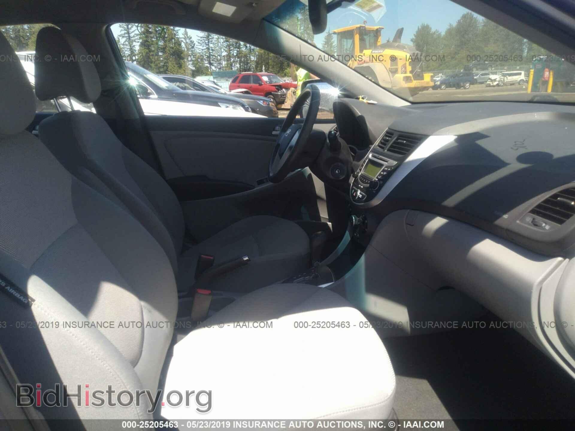 2012 HYUNDAI ACCENT - VIN: KMHCT4AE2CU253724 - Фото 5