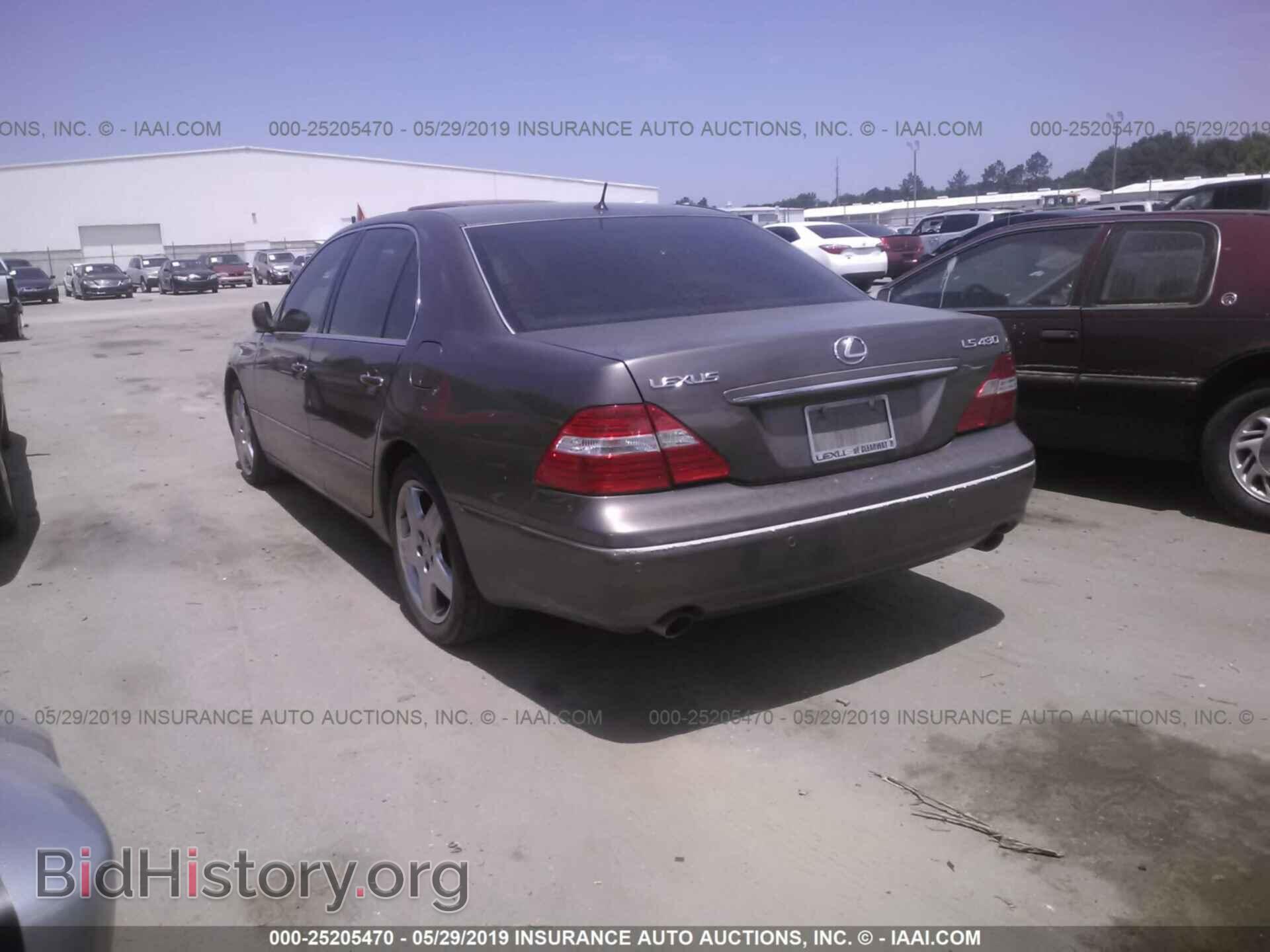 2005 LEXUS LS - VIN: JTHBN36F650175706 - Photo 3