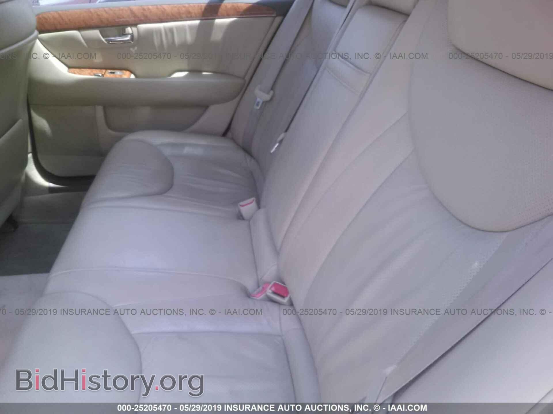 2005 LEXUS LS - VIN: JTHBN36F650175706 - Photo 8