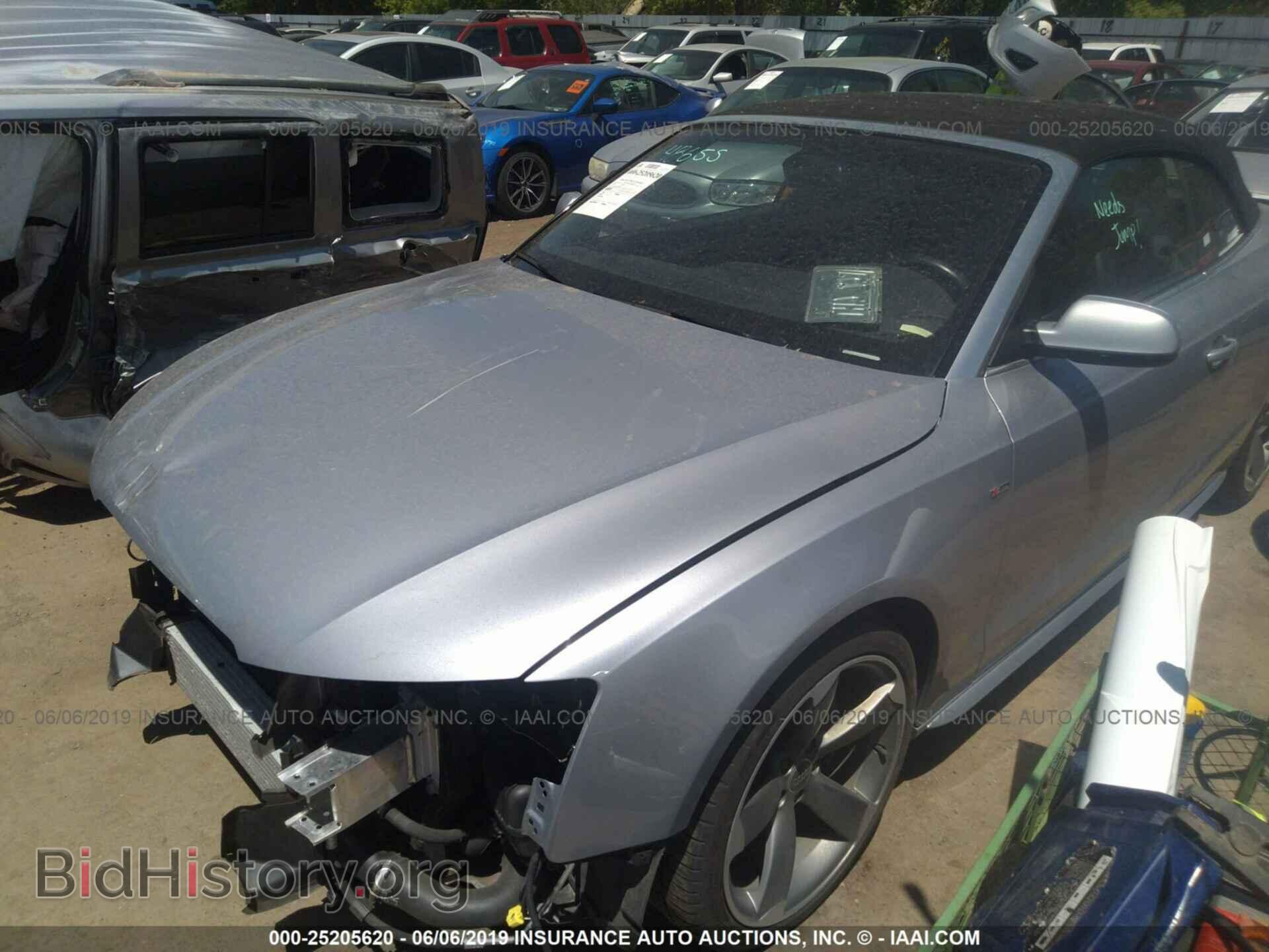 2016 AUDI A5 - VIN: WAUM2AFH4GN004187 - Фото 2