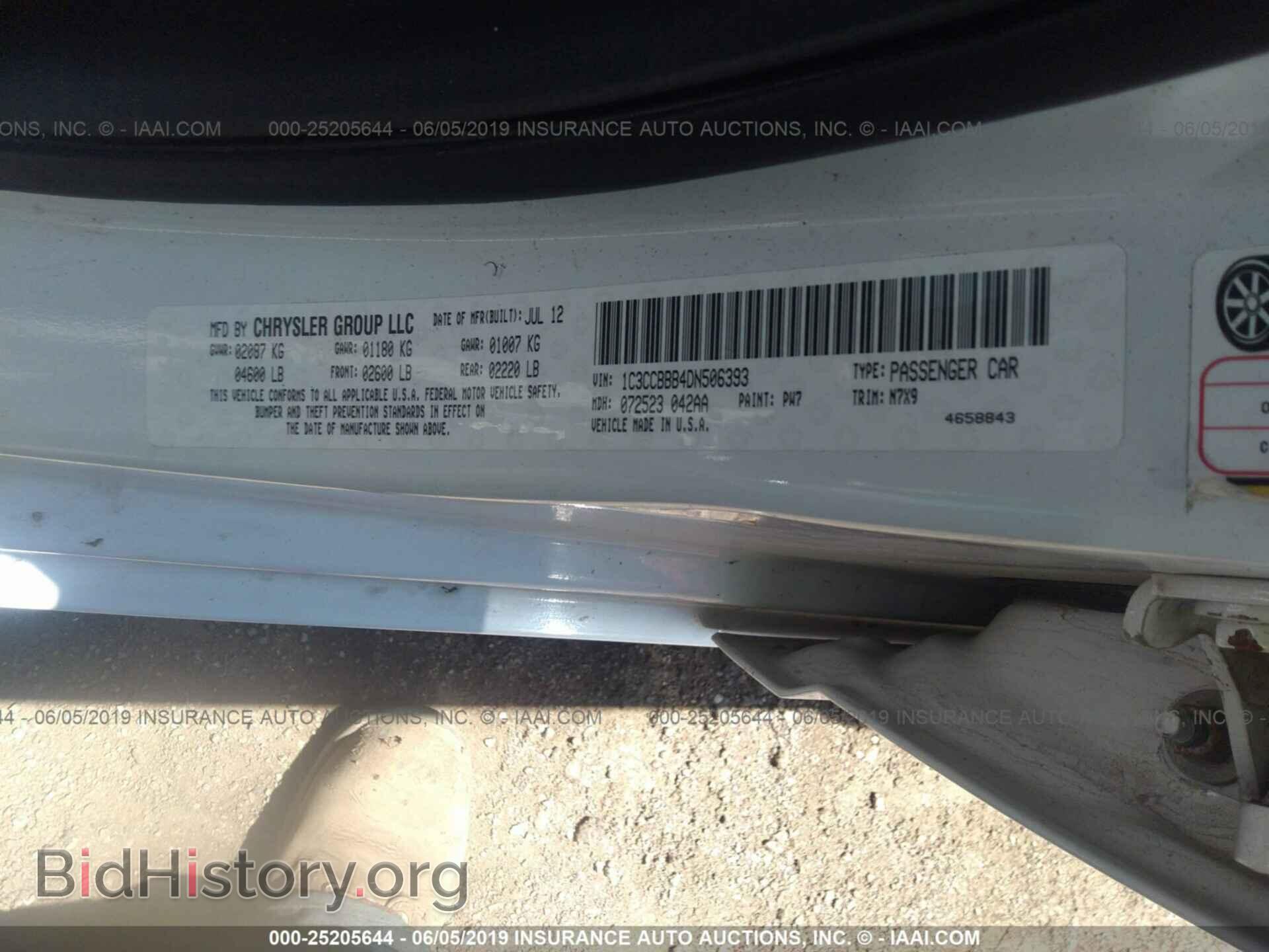 2013 CHRYSLER 200 - VIN: 1C3CCBBB4DN506393 - Photo 9