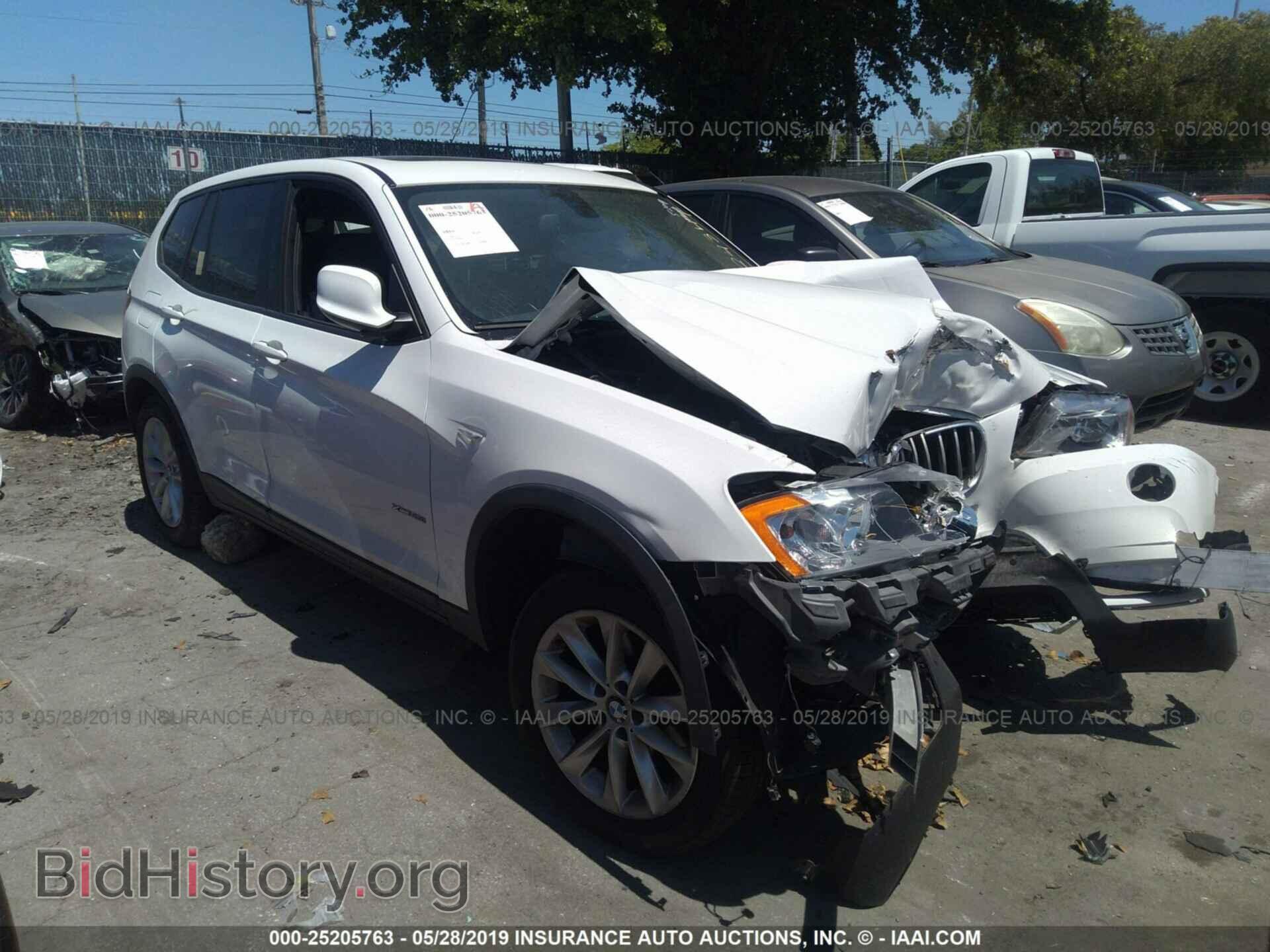 Фотография 5UXWX9C56D0A24344 - BMW X3 2013