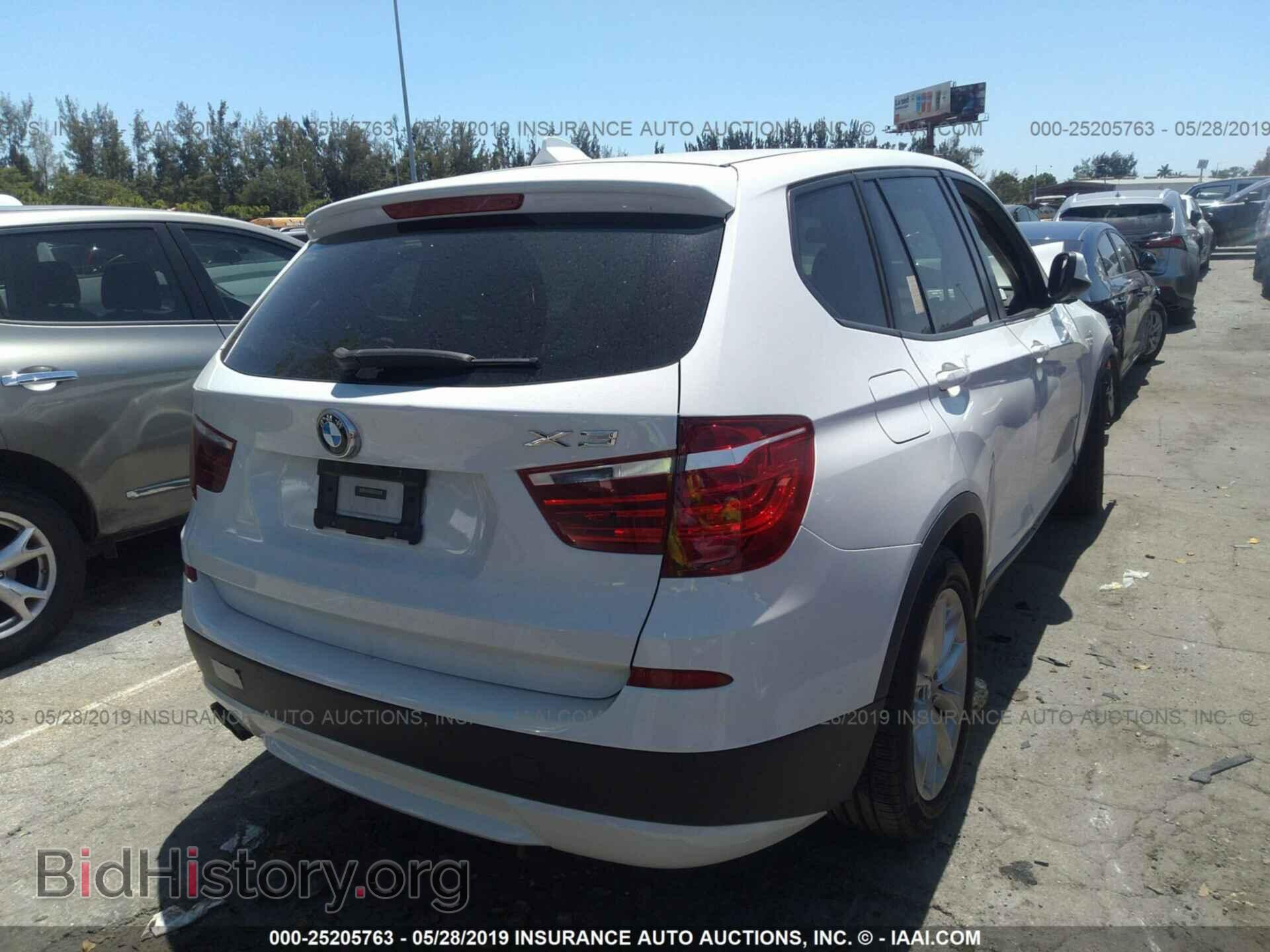 2013 BMW X3 - VIN: 5UXWX9C56D0A24344 - Фото 4