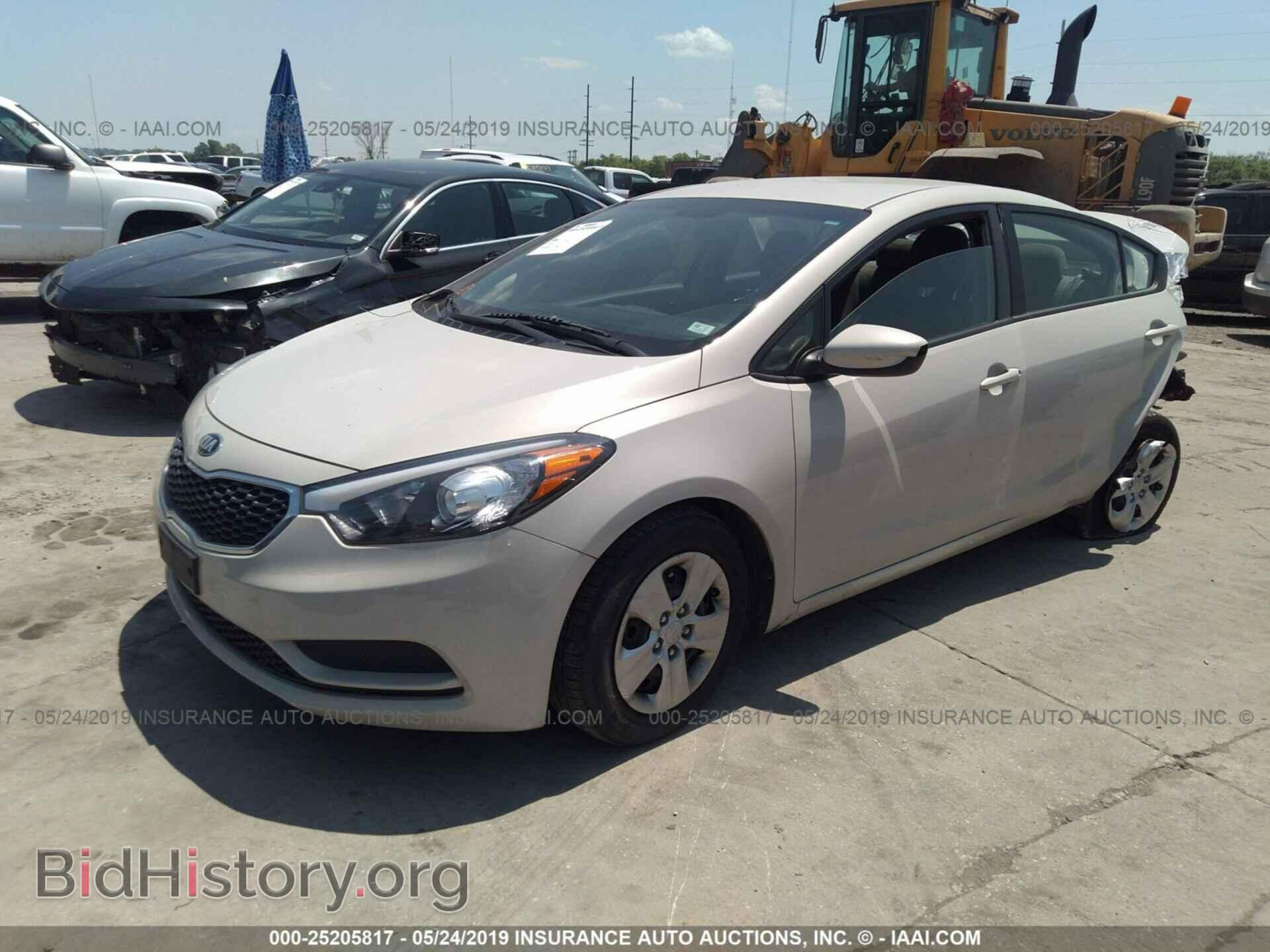 2014 KIA FORTE - VIN: KNAFK4A64E5154054 - Фото 2