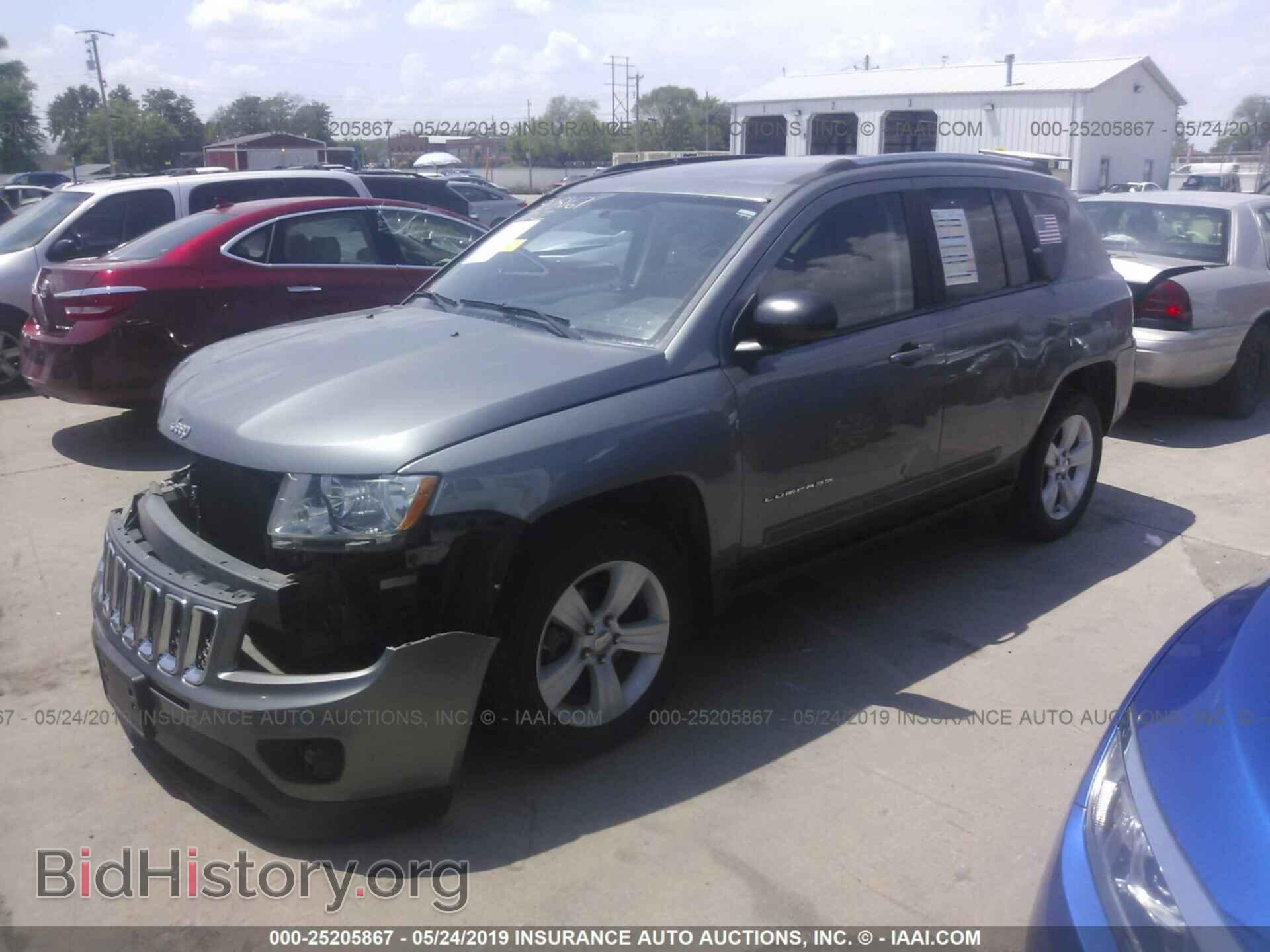 2012 JEEP COMPASS - VIN: 1C4NJCBA6CD724931 - Фото 2