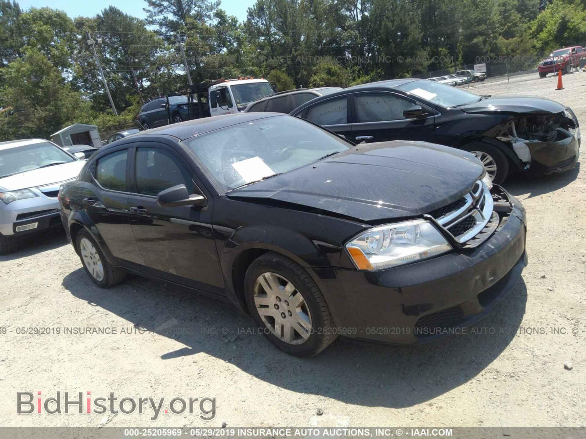 Photo 1C3CDZAB9EN221746 - DODGE AVENGER 2014