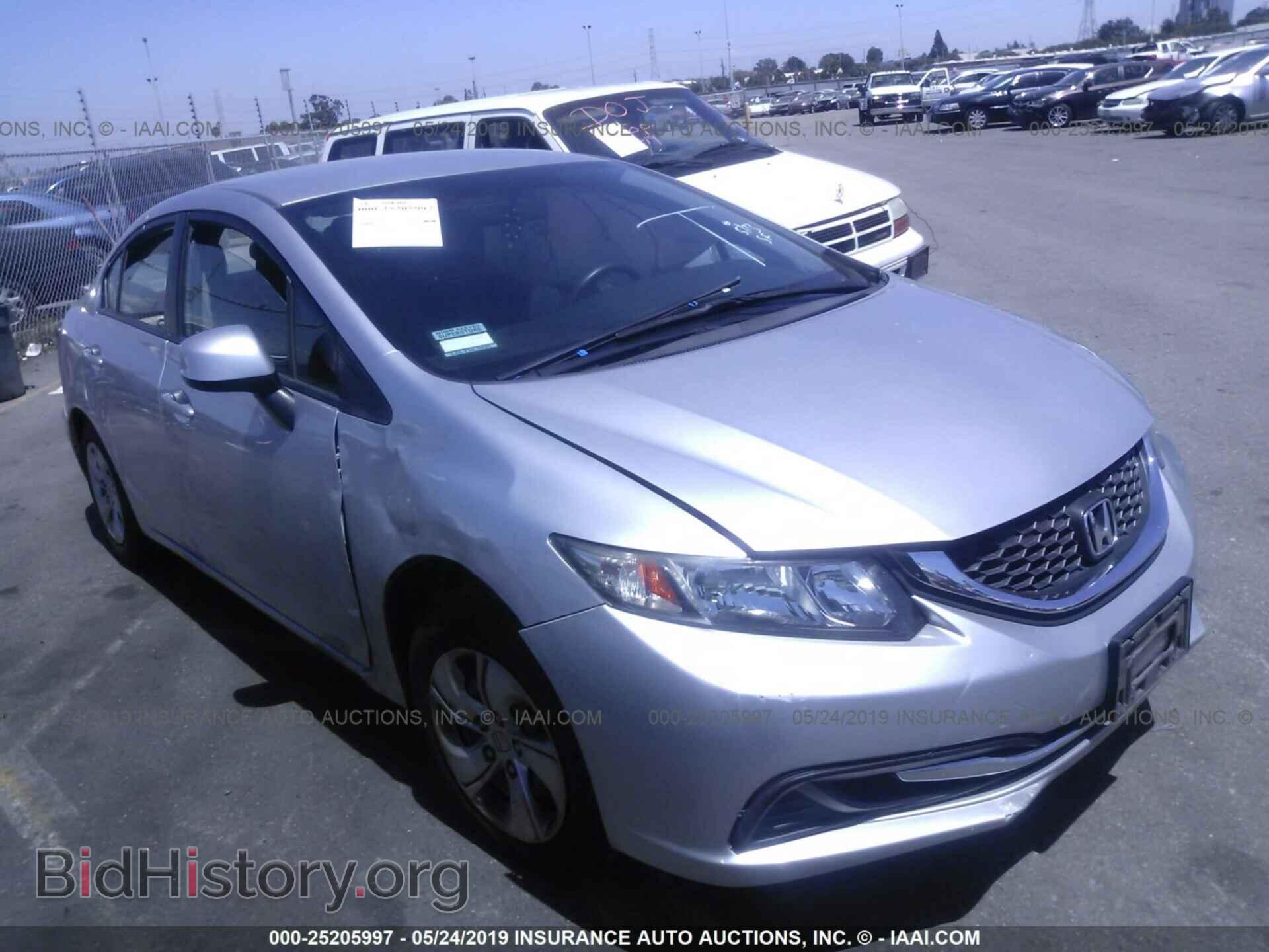 Фотография 19XFB2F51DE277465 - HONDA CIVIC 2013