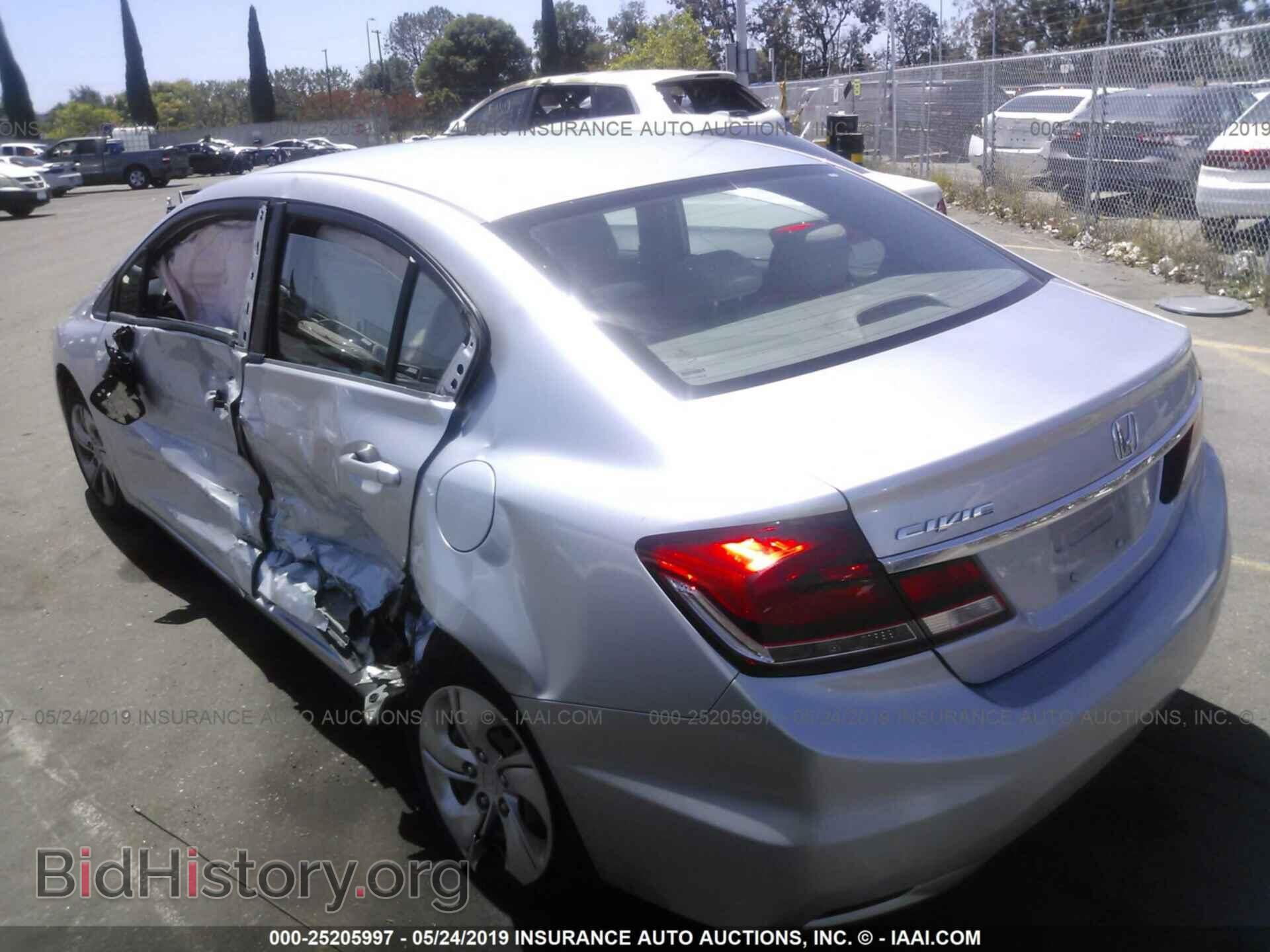 2013 HONDA CIVIC - VIN: 19XFB2F51DE277465 - Фото 3