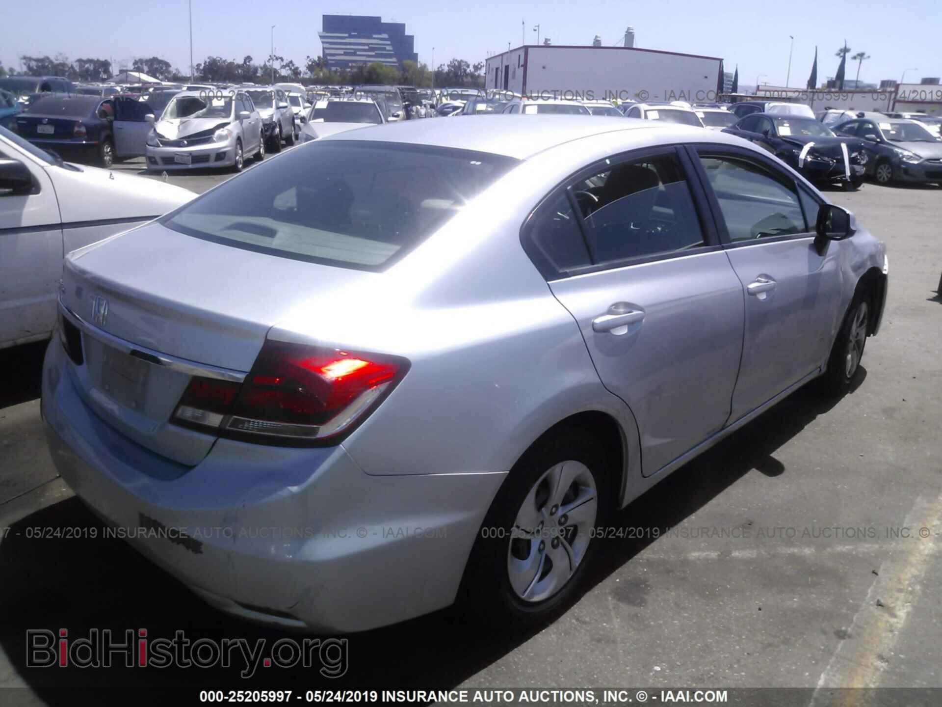 2013 HONDA CIVIC - VIN: 19XFB2F51DE277465 - Фото 4