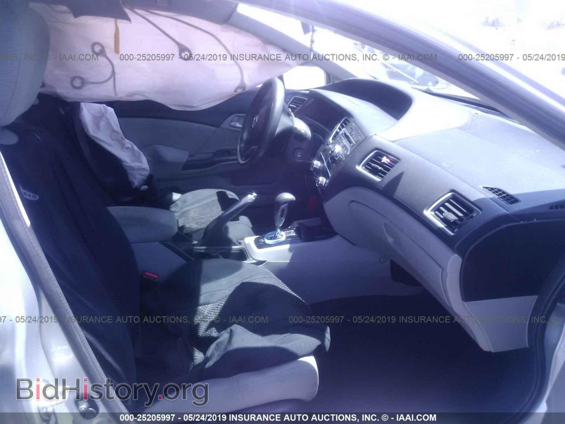 2013 HONDA CIVIC - VIN: 19XFB2F51DE277465 - Фото 5