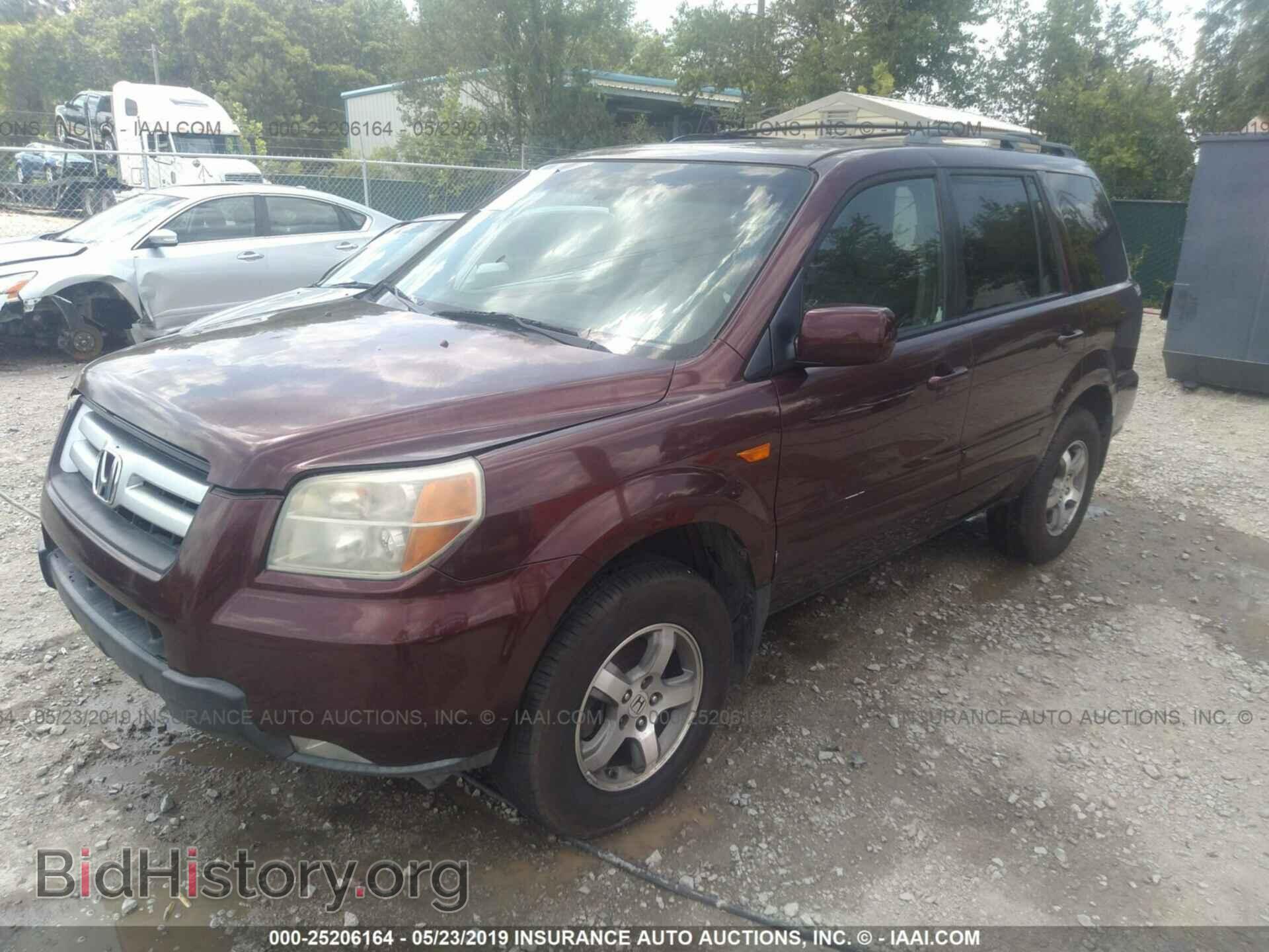 2007 HONDA PILOT - VIN: 5FNYF185X7B017746 - Фото 2