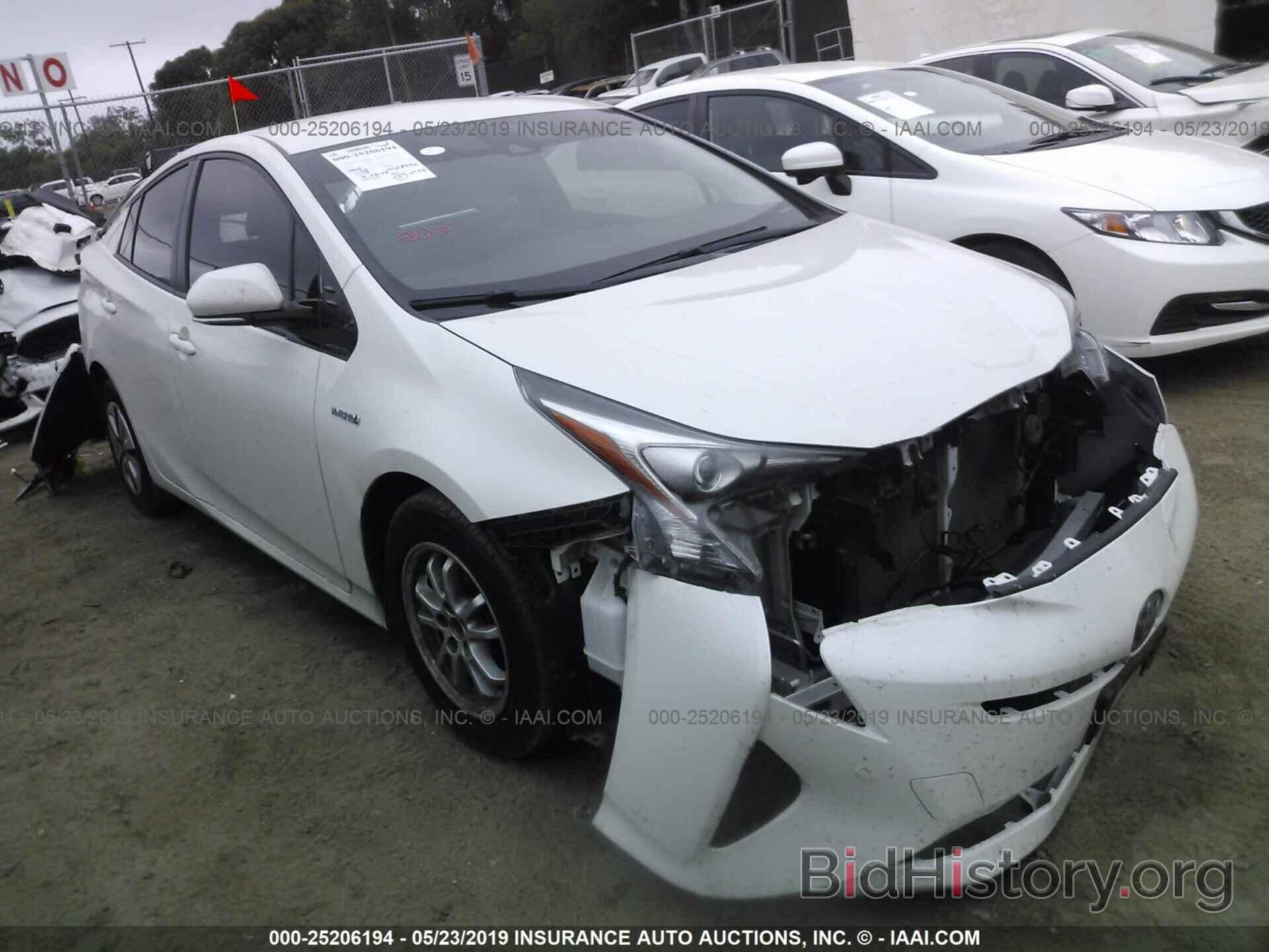 Photo JTDKBRFU5J3072460 - TOYOTA PRIUS 2018