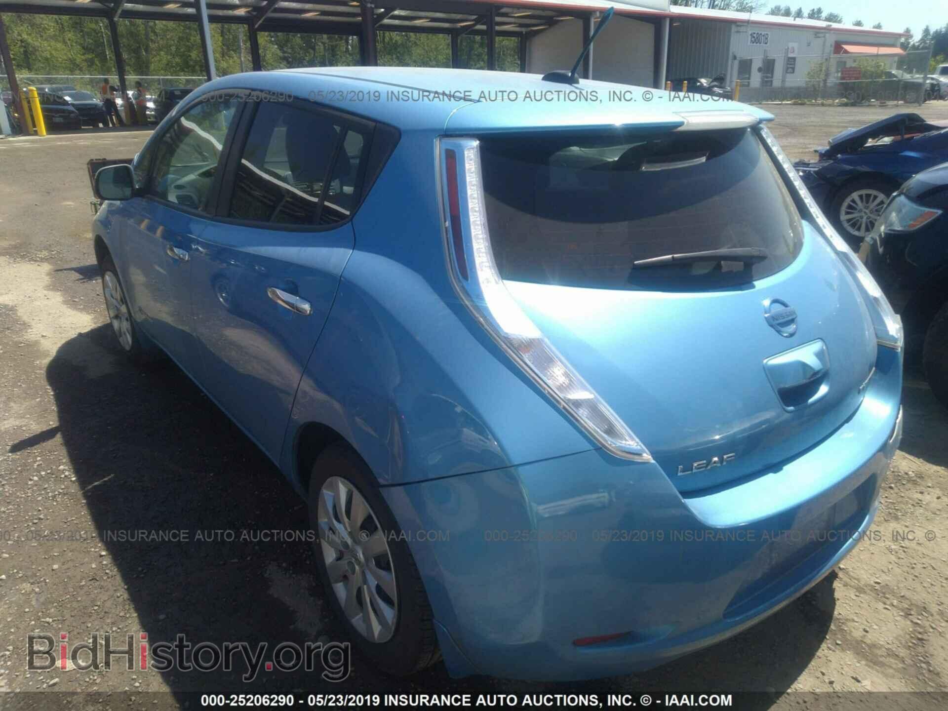 2014 NISSAN LEAF - VIN: 1N4AZ0CP2EC333931 - Фото 3