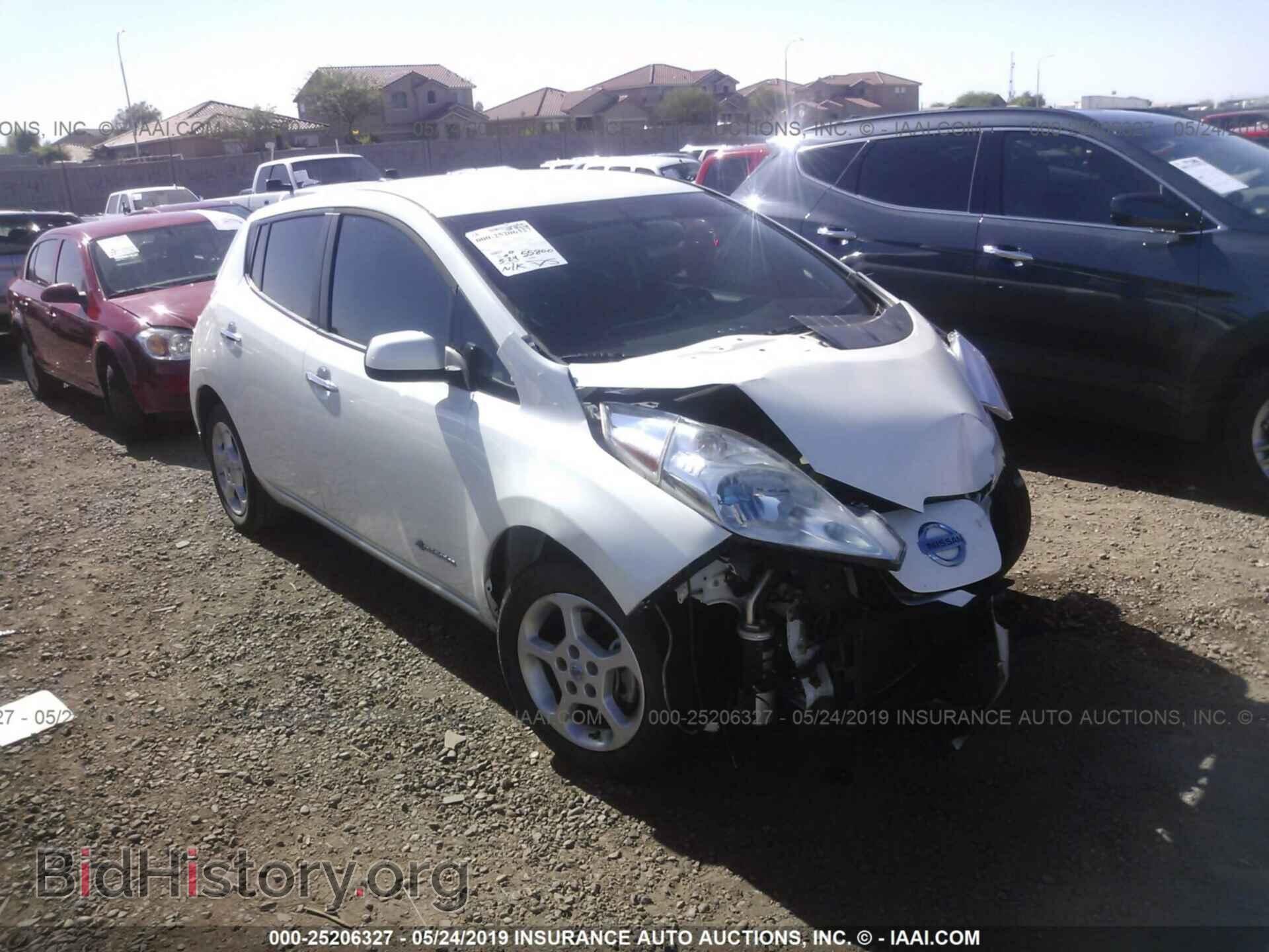 Фотография 1N4AZ0CP2DC403619 - NISSAN LEAF 2013
