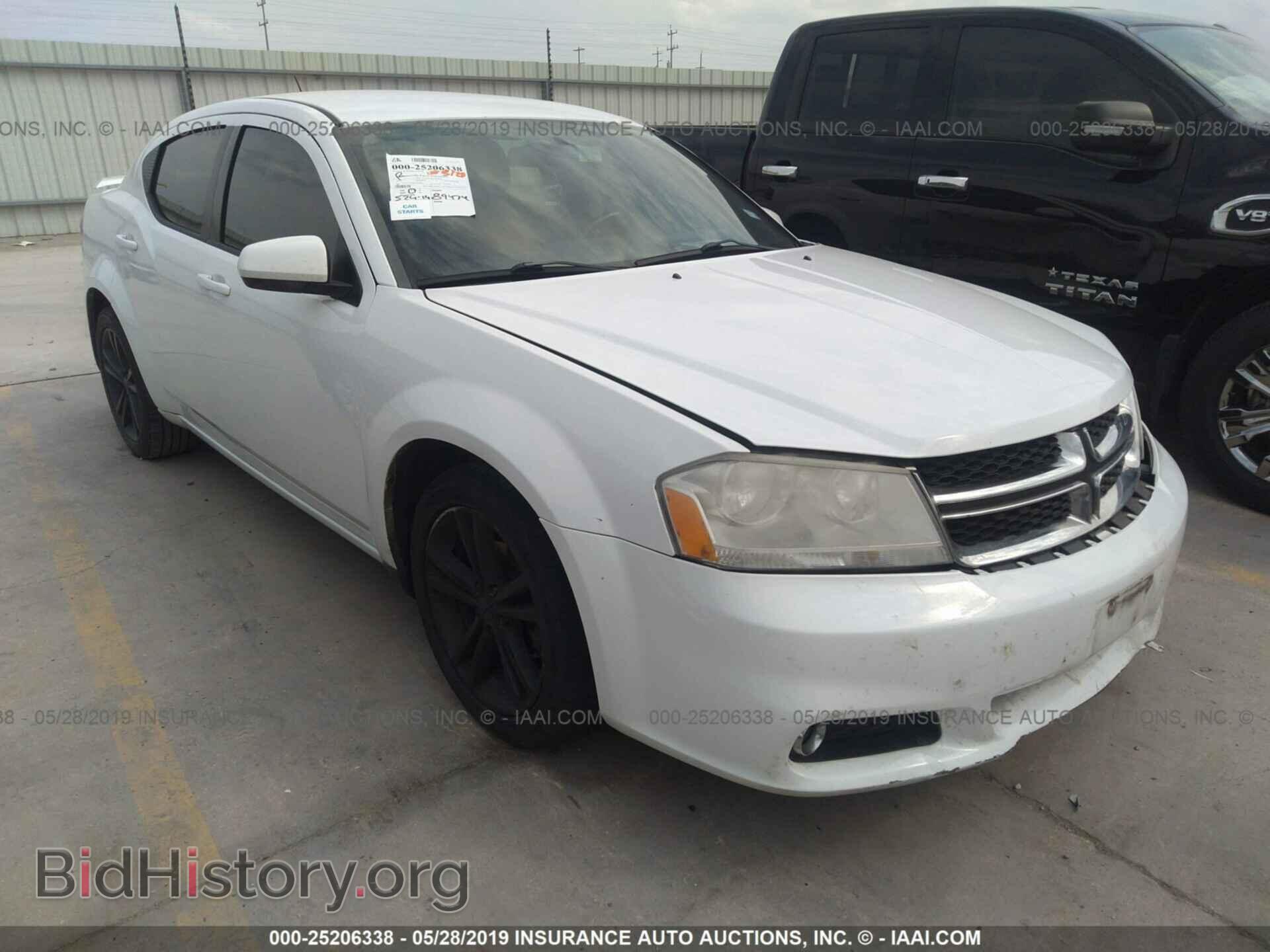 Фотография 1B3BD1FGXBN548845 - DODGE AVENGER 2011