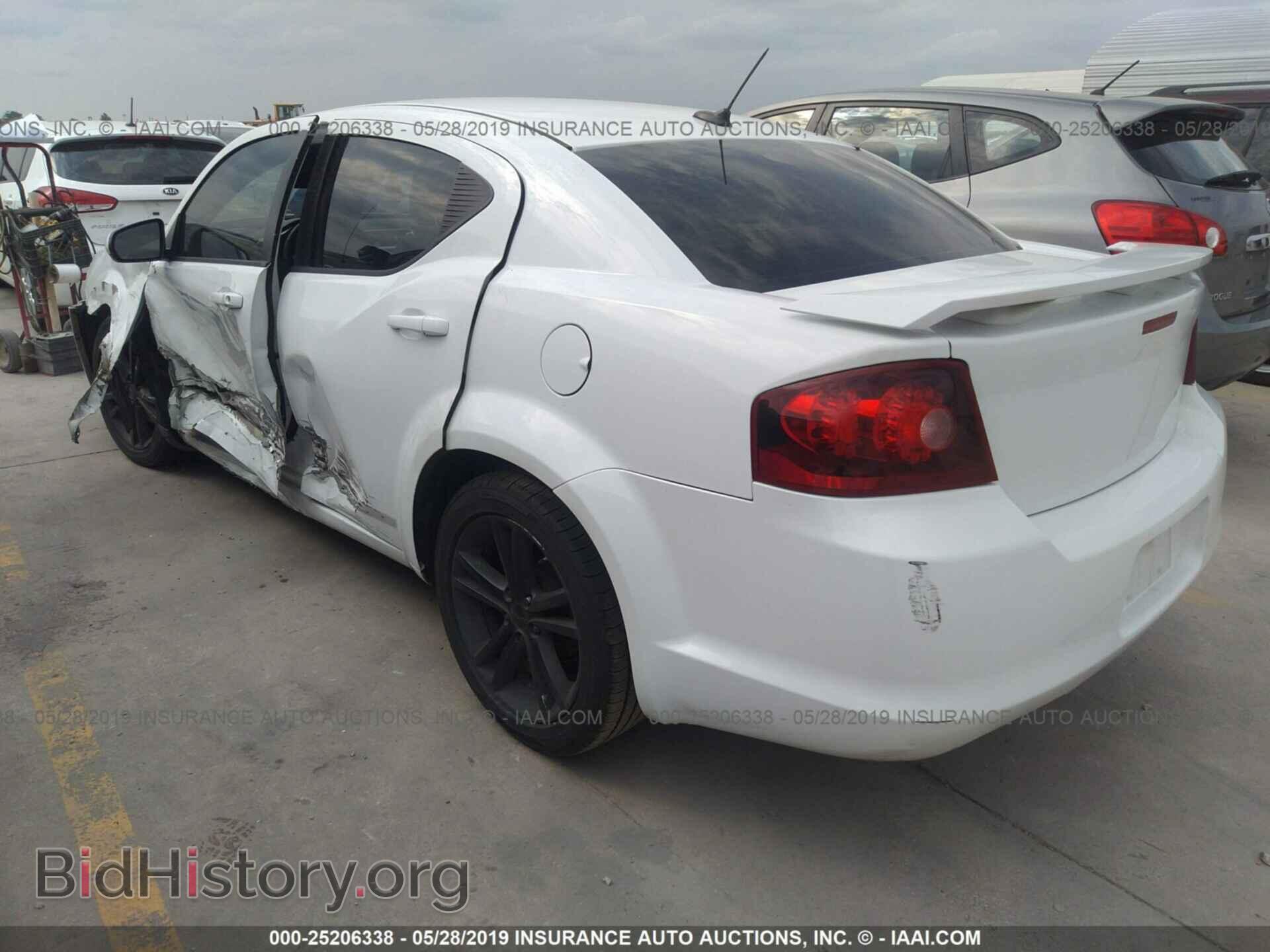 2011 DODGE AVENGER - VIN: 1B3BD1FGXBN548845 - Фото 3