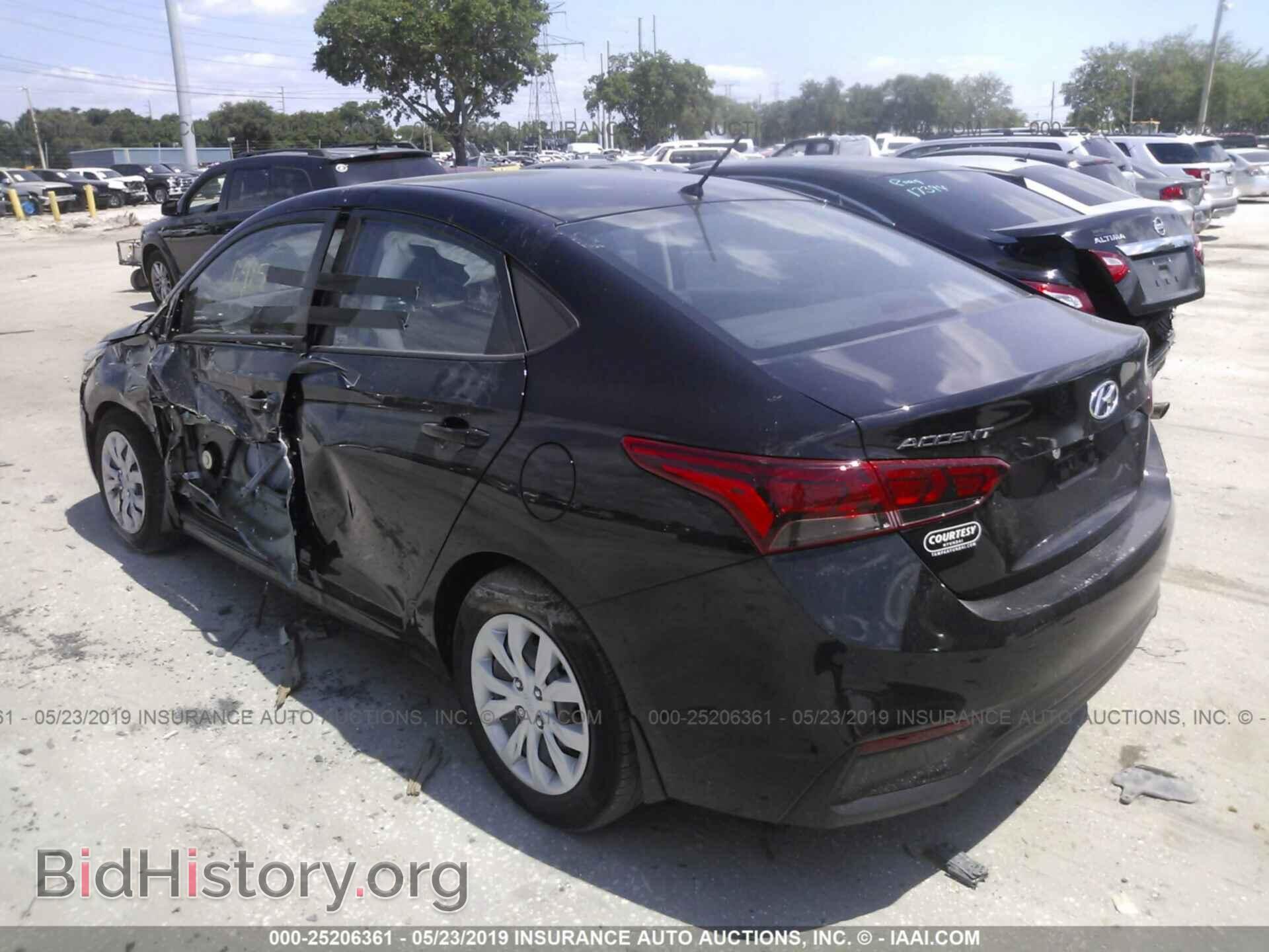 2019 HYUNDAI ACCENT - VIN: 3KPC24A32KE057480 - Фото 3